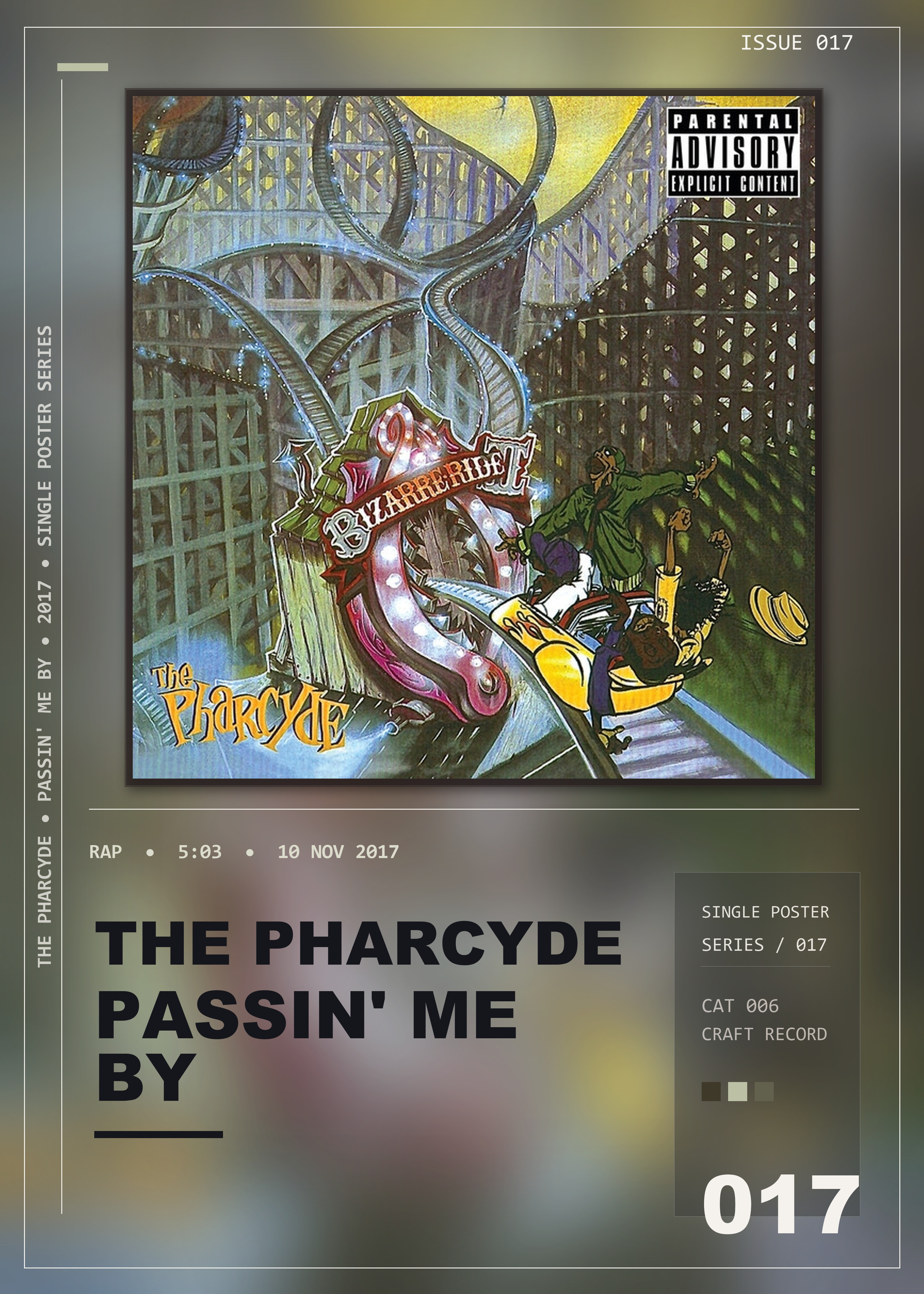 Music poster: The Pharcyde - Passin Me By