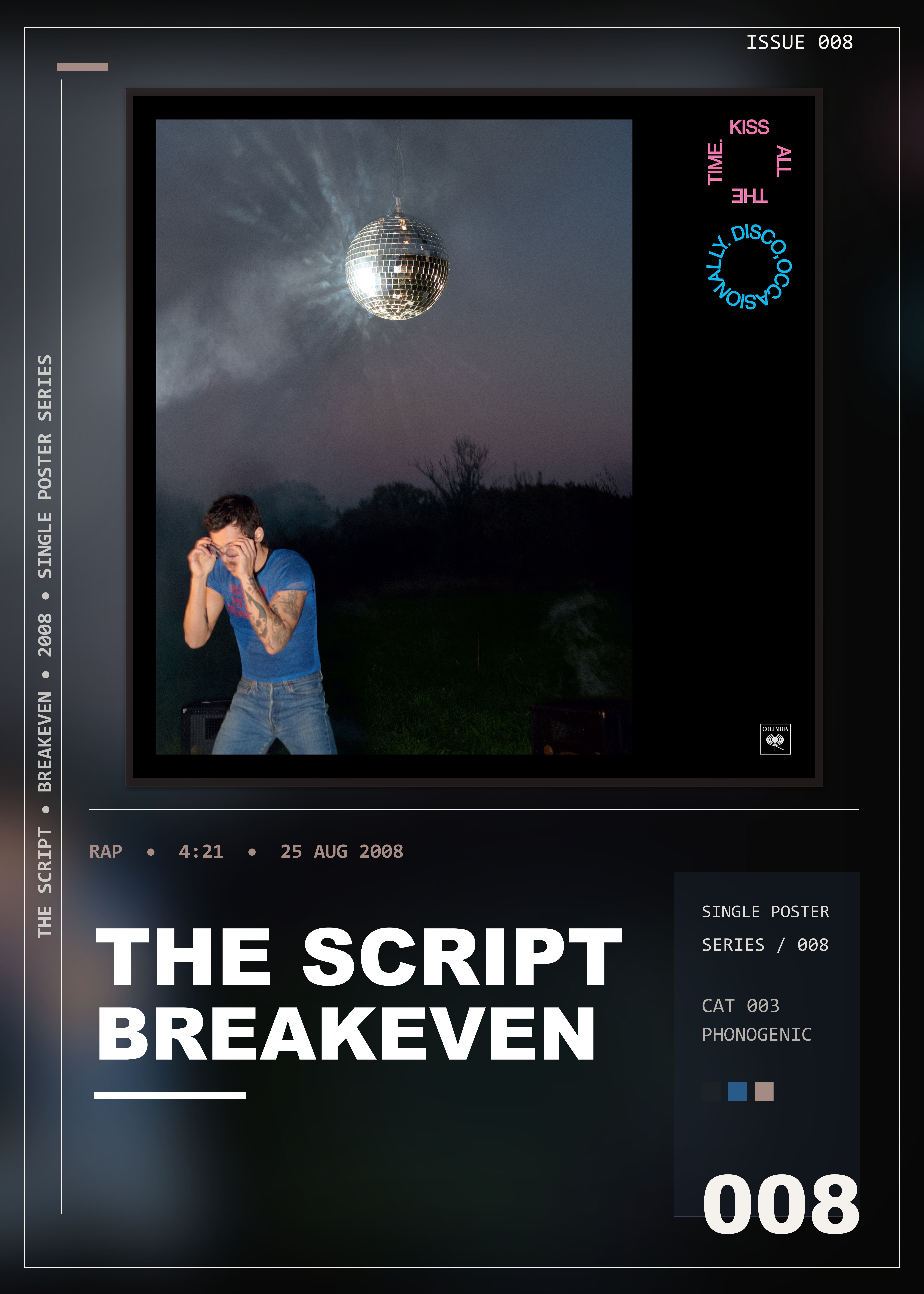 Music poster: The Script - Breakeven