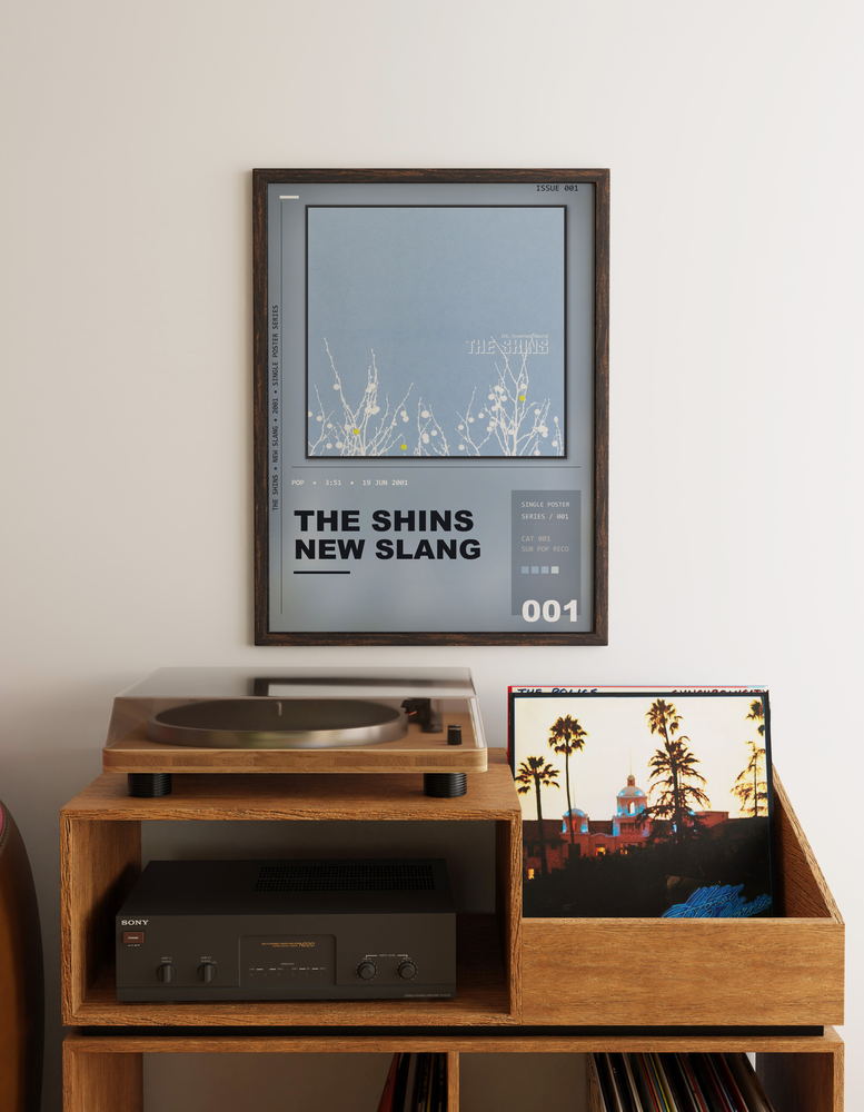Music poster: The Shins - New Slang