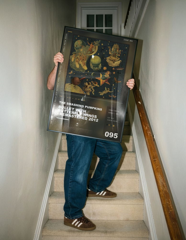 Music poster: The Smashing Pumpkins - Bullet With Butterfly Wings - Remastered 2012