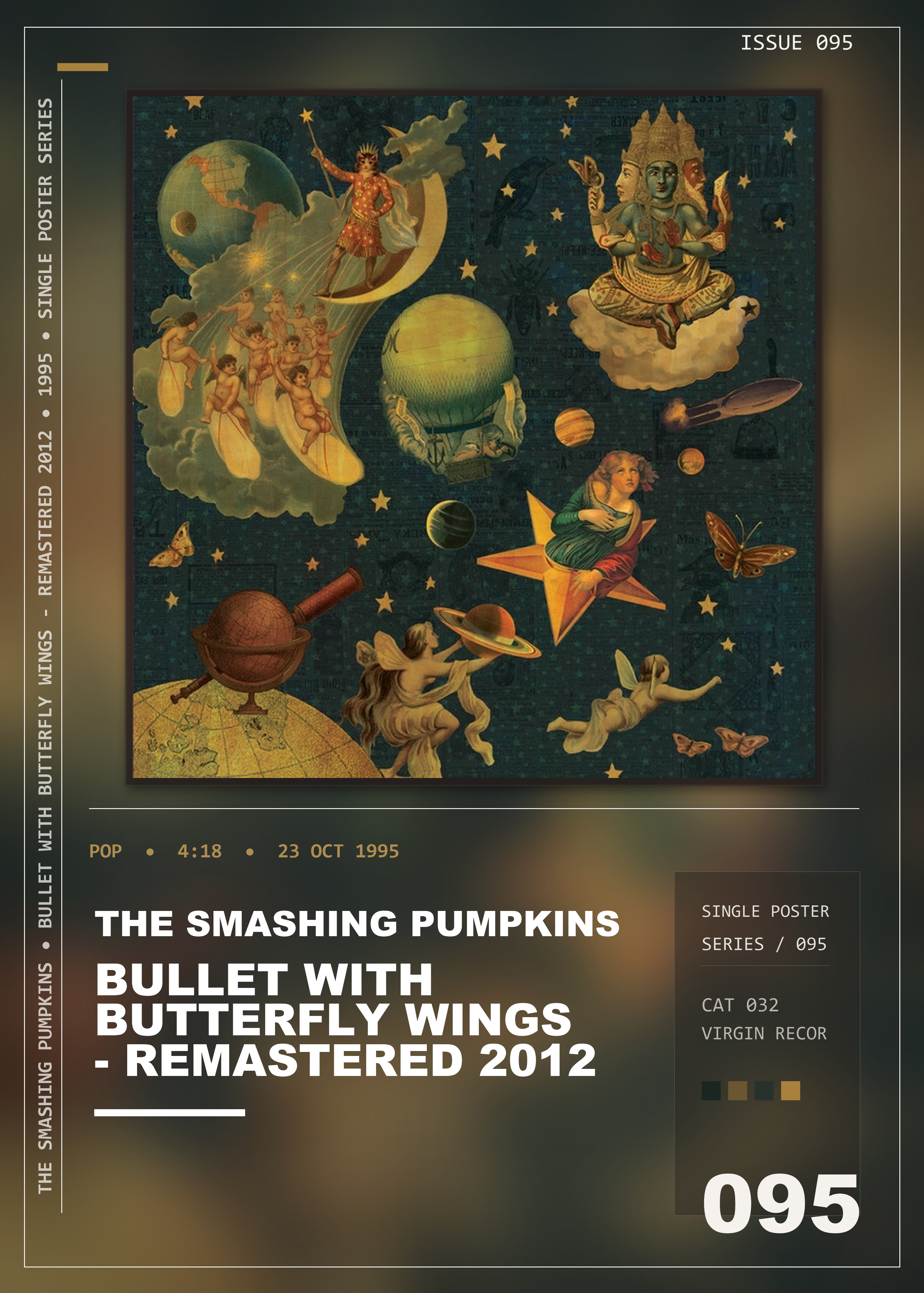 Music poster: The Smashing Pumpkins - Bullet With Butterfly Wings - Remastered 2012