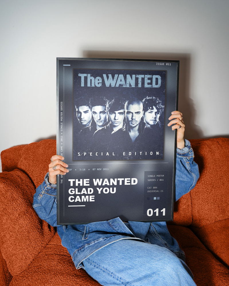 Music poster: The Wanted - Glad You Came
