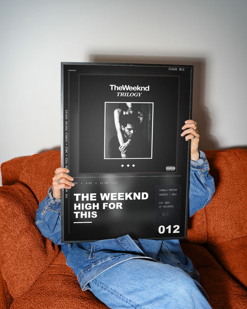 Music poster: The Weeknd - High For This