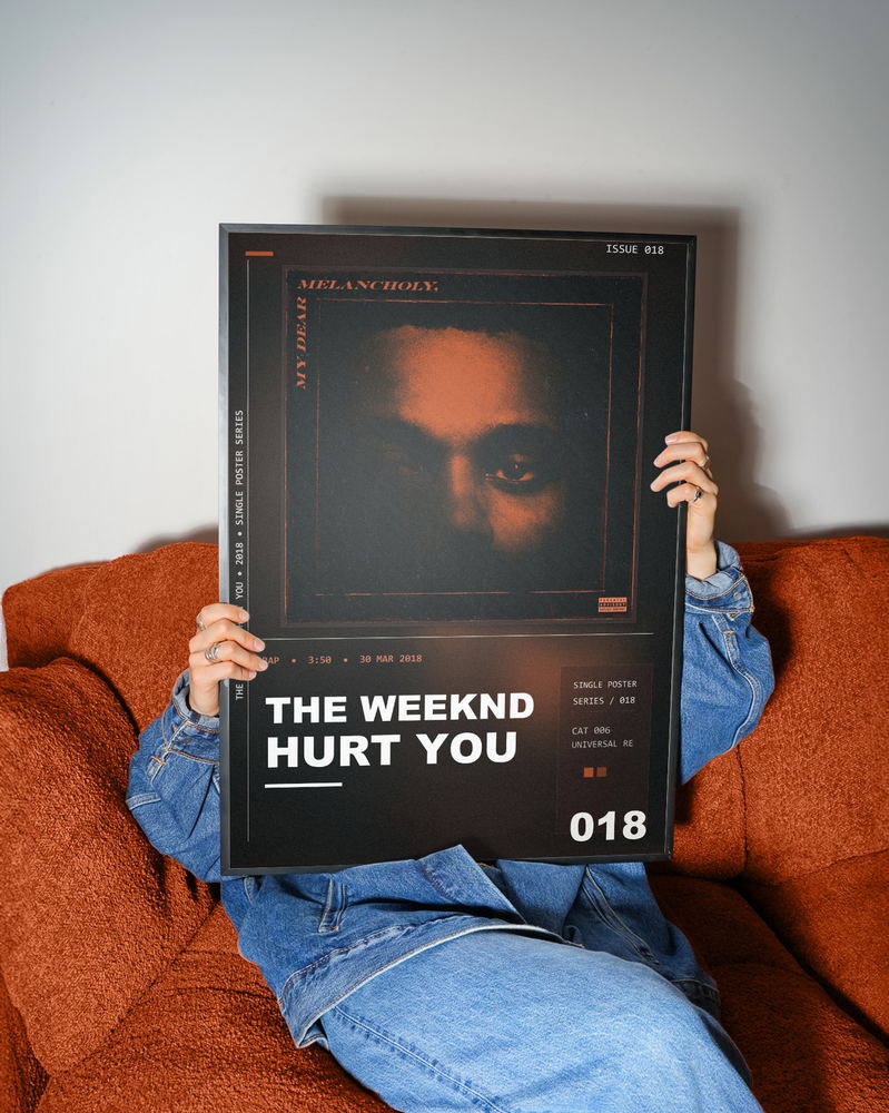 Music poster: The Weeknd - Hurt You