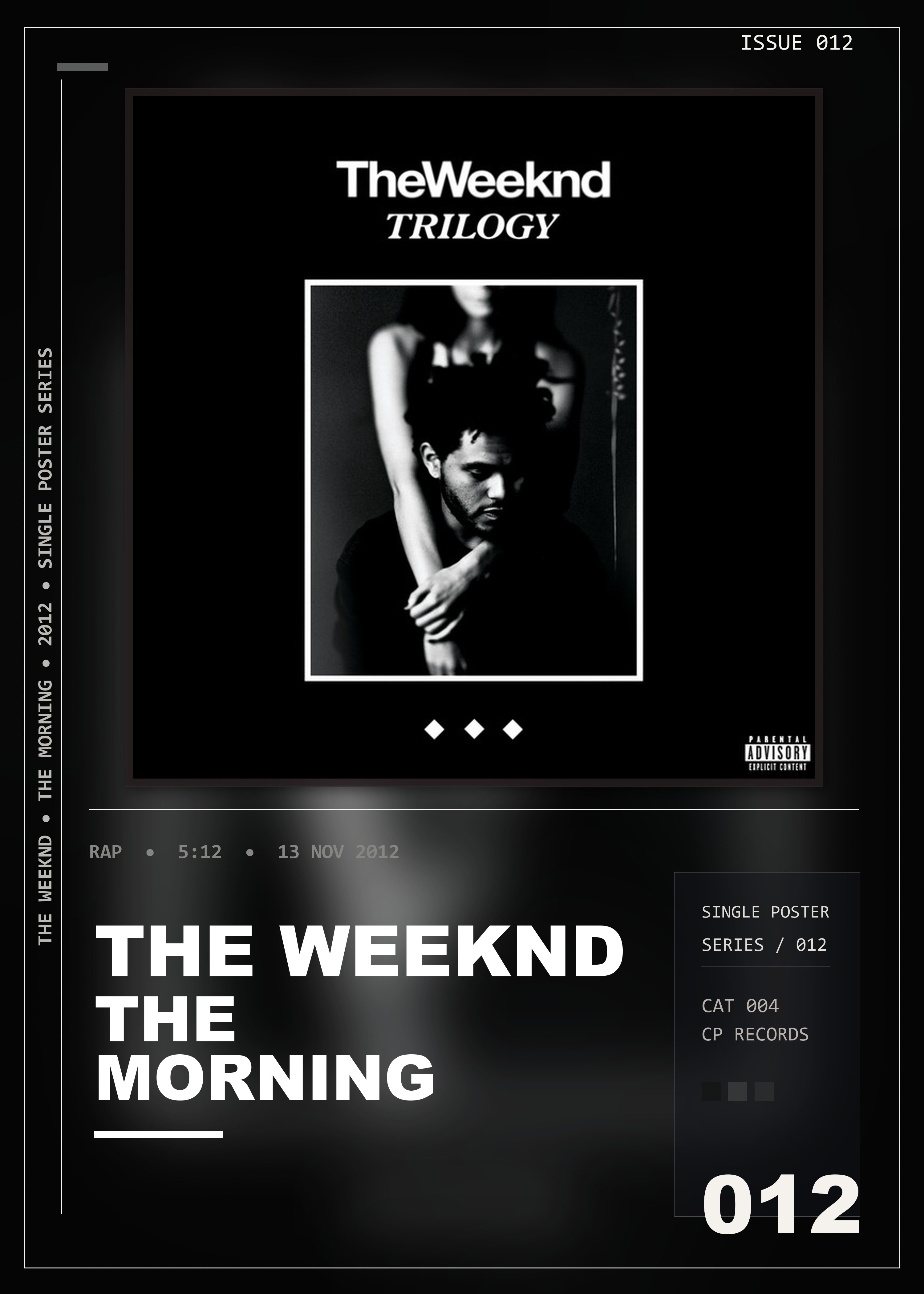 Music poster: The Weeknd - The Morning