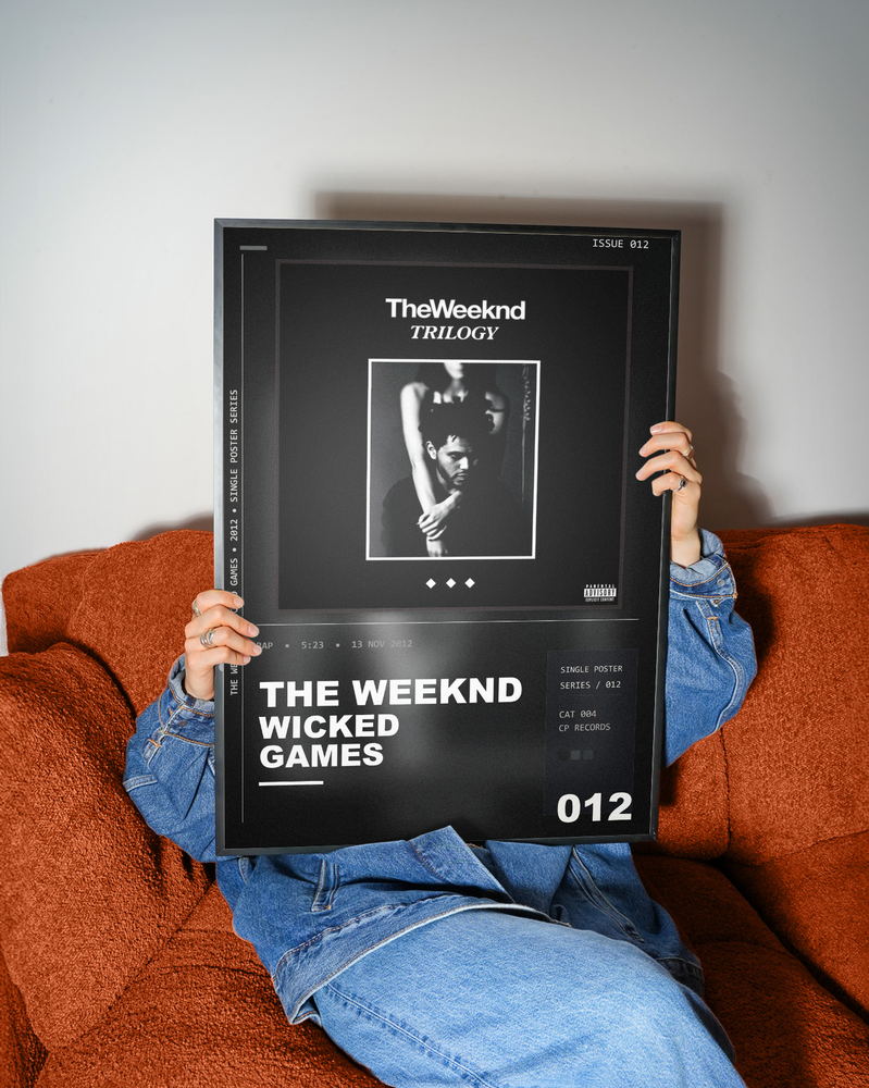 Music poster: The Weeknd - Wicked Games