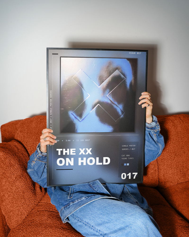Music poster: The xx - On Hold