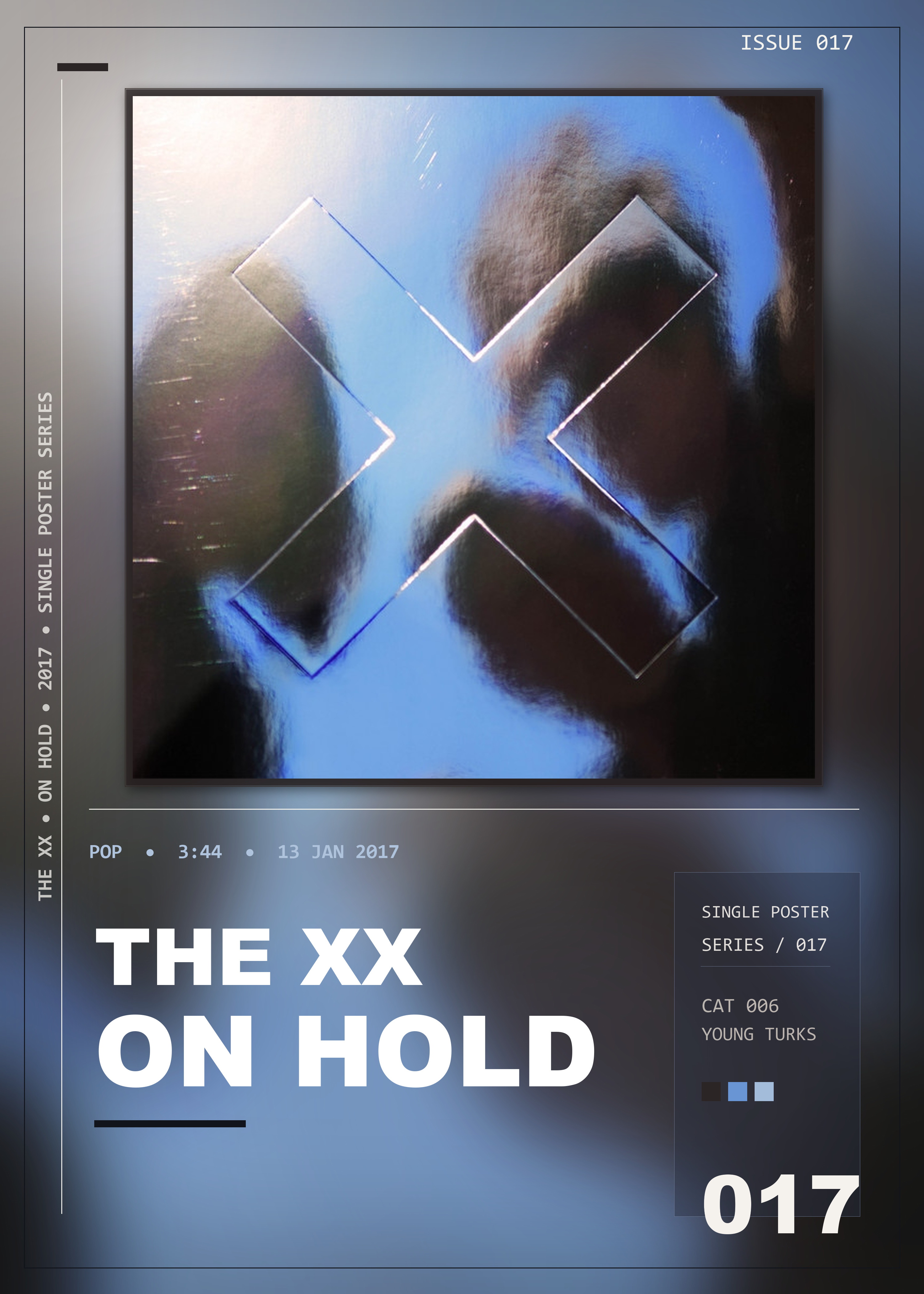 Music poster: The xx - On Hold