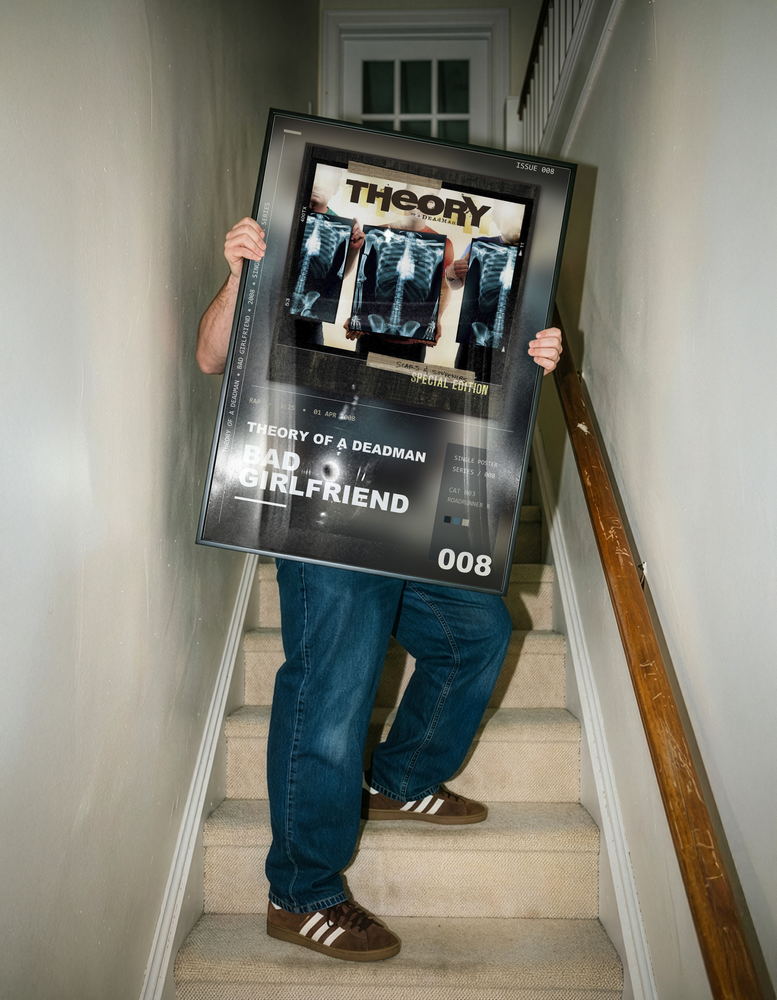 Music poster: Theory of a Deadman - Bad Girlfriend