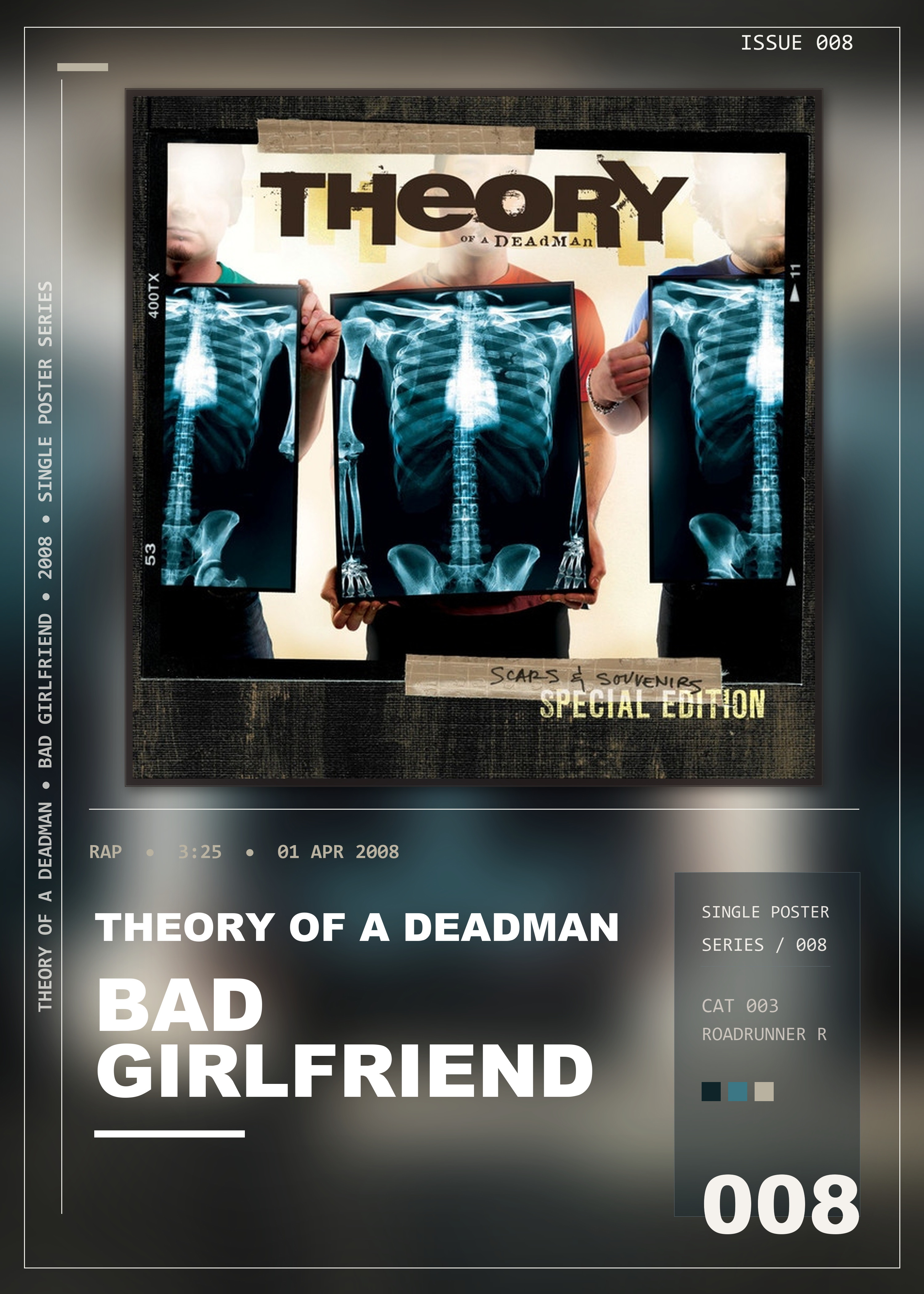 Music poster: Theory of a Deadman - Bad Girlfriend