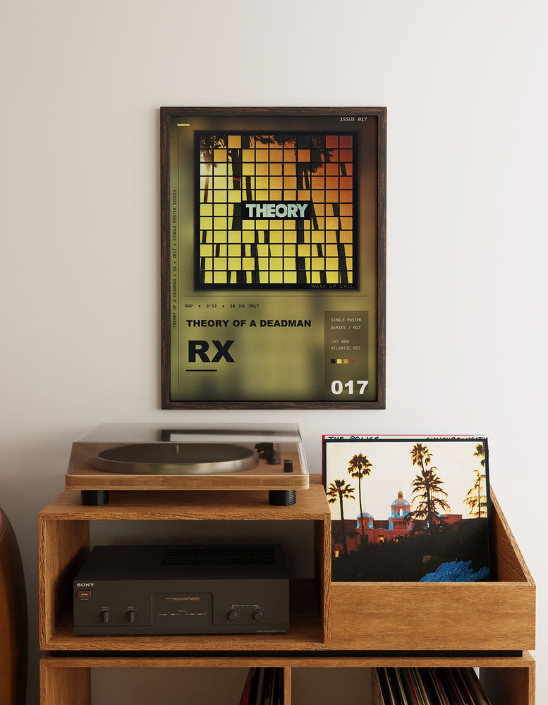 Music poster: Theory of a Deadman - Rx Medicate