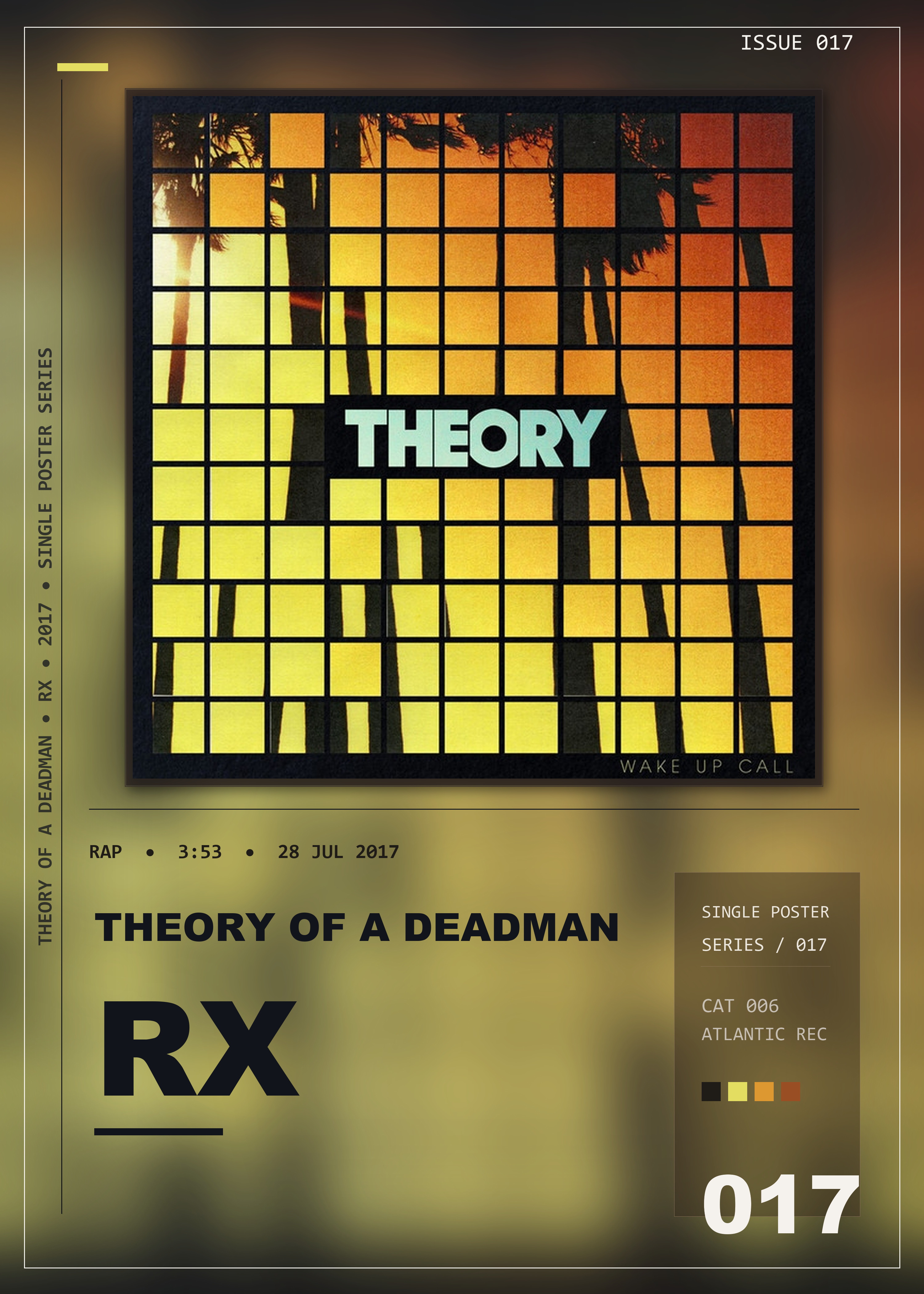 Music poster: Theory of a Deadman - Rx Medicate