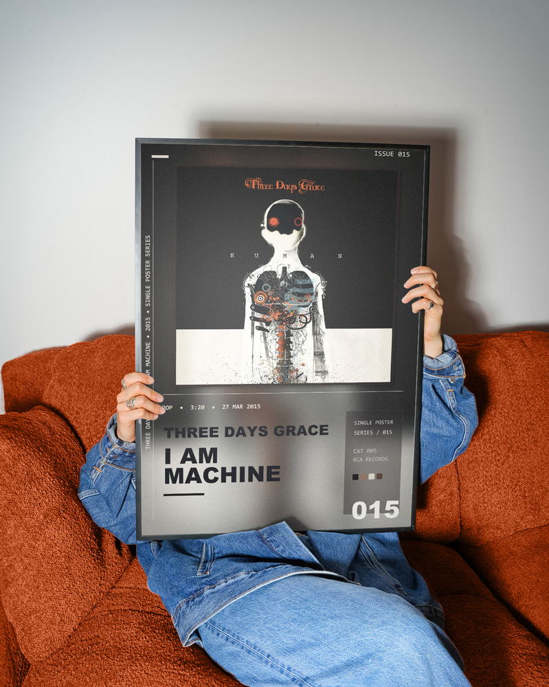 Music poster: Three Days Grace - I Am Machine