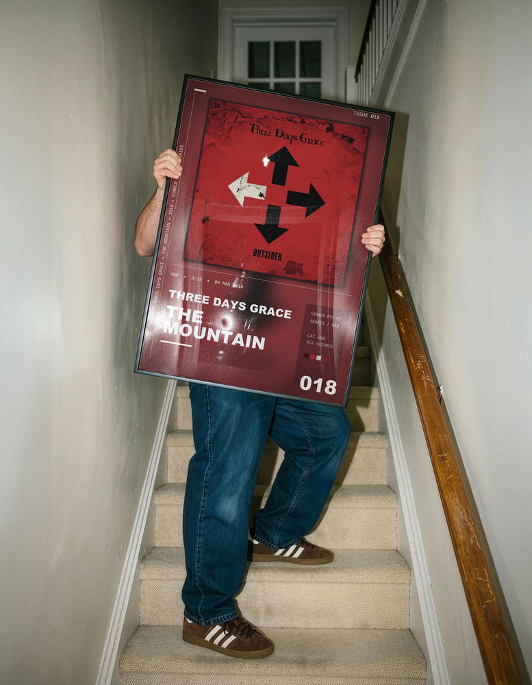 Music poster: Three Days Grace - The Mountain