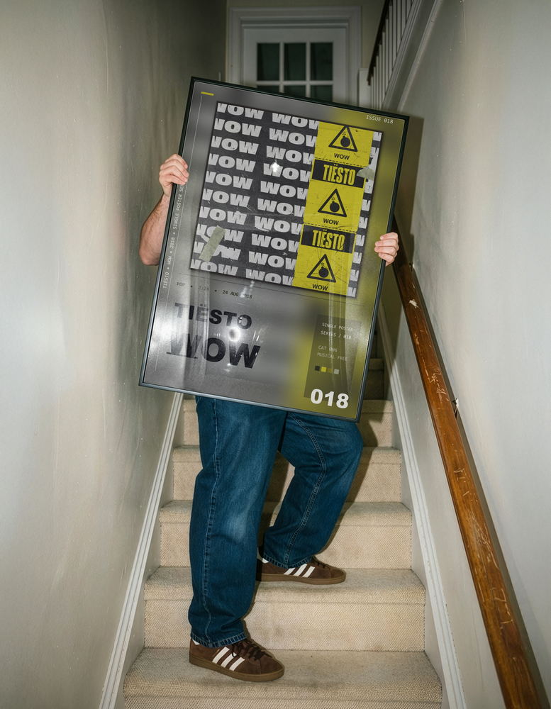 Music poster: Tiësto - WOW