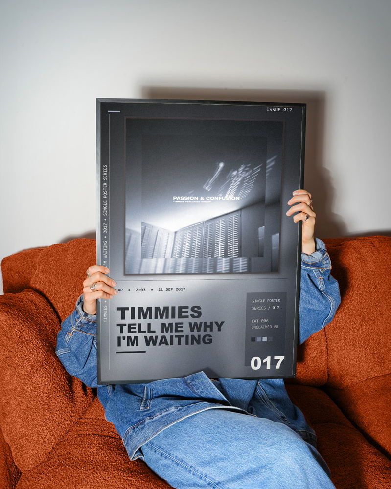 Music poster: Timmies - Tell Me Why Im Waiting