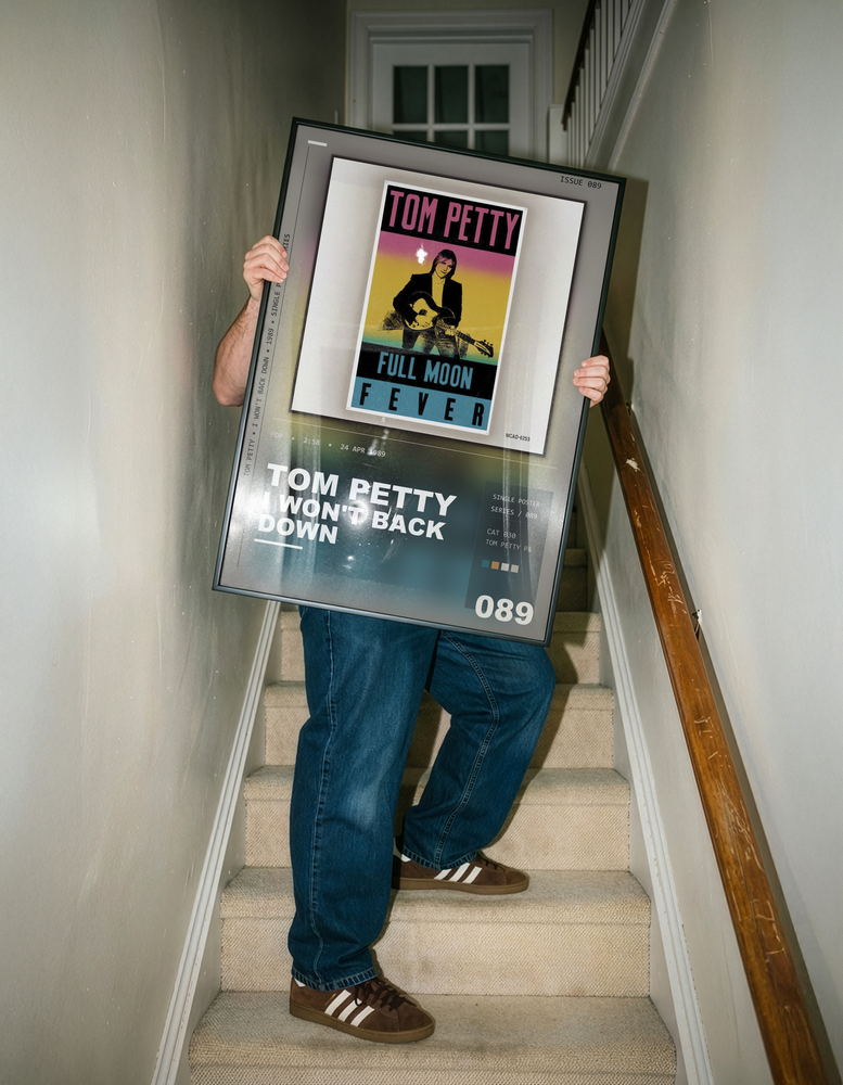 Music poster: Tom Petty - I Wont Back Down