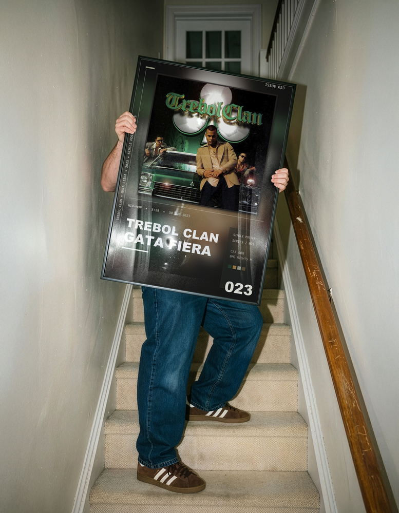 Music poster: Trebol Clan - Gata Fiera