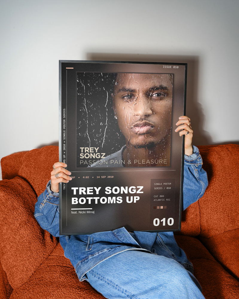 Music poster: Trey Songz - Bottoms Up - feat Nicki Minaj