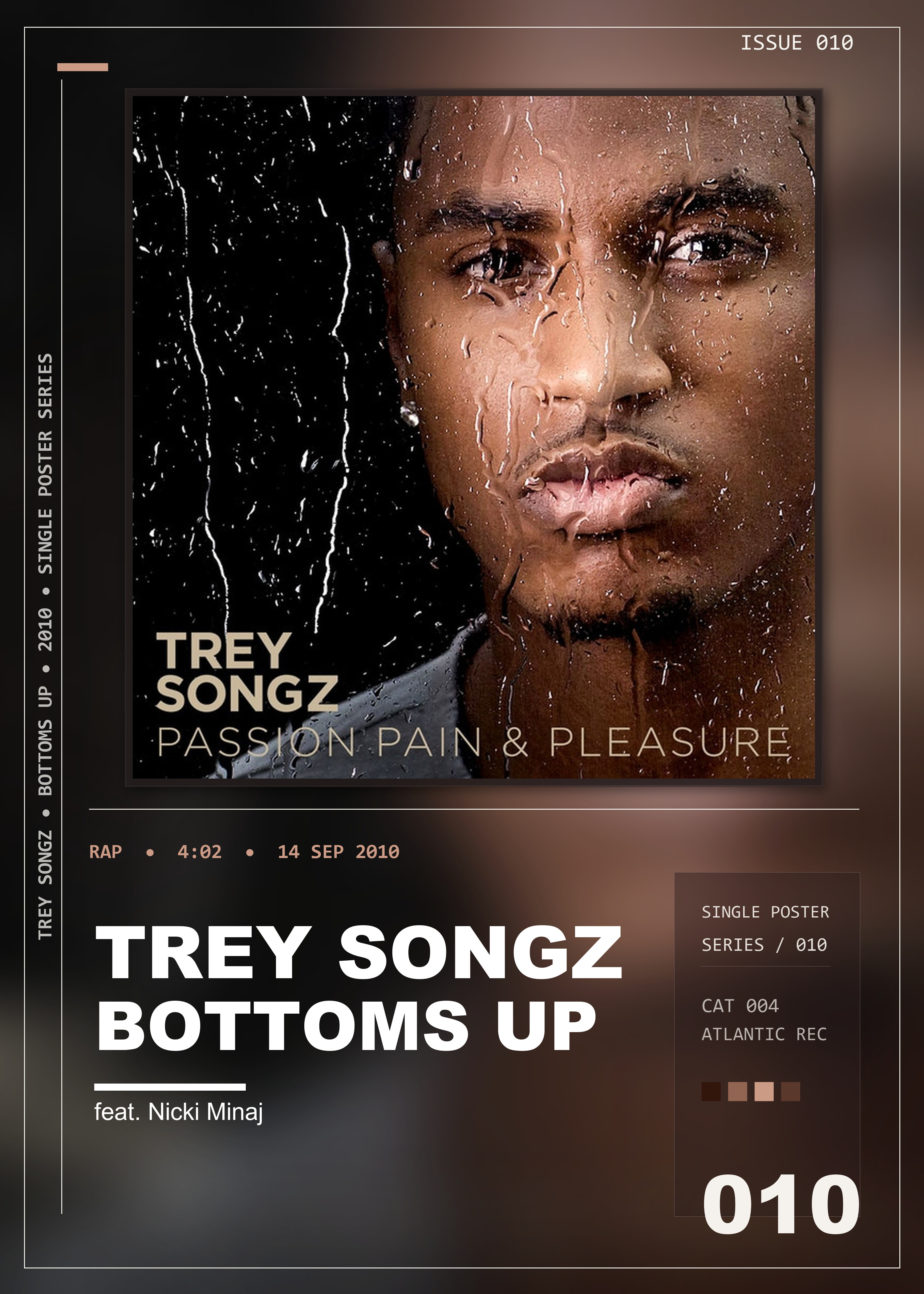 Music poster: Trey Songz - Bottoms Up - feat Nicki Minaj