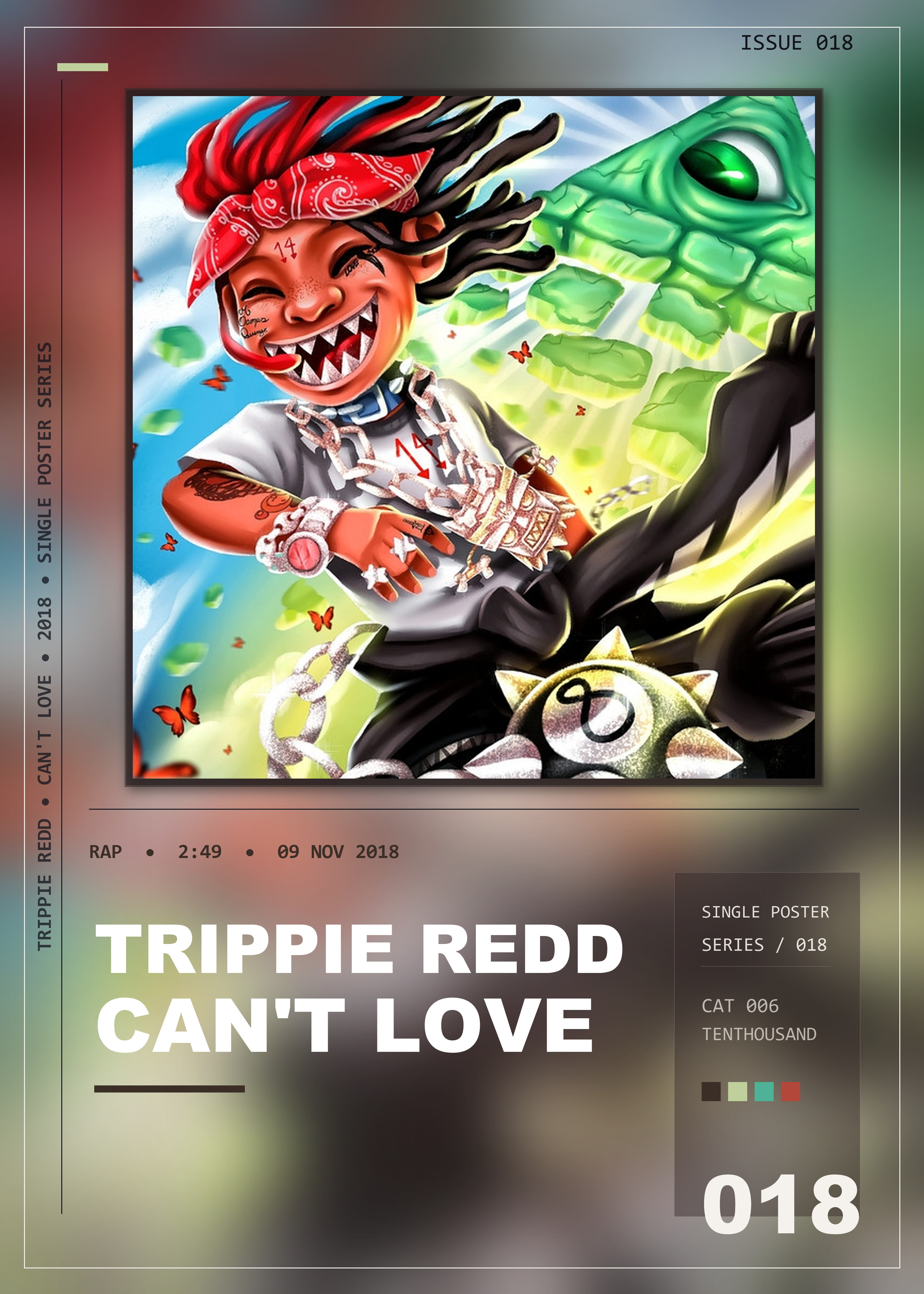 Music poster: Trippie Redd - Cant Love
