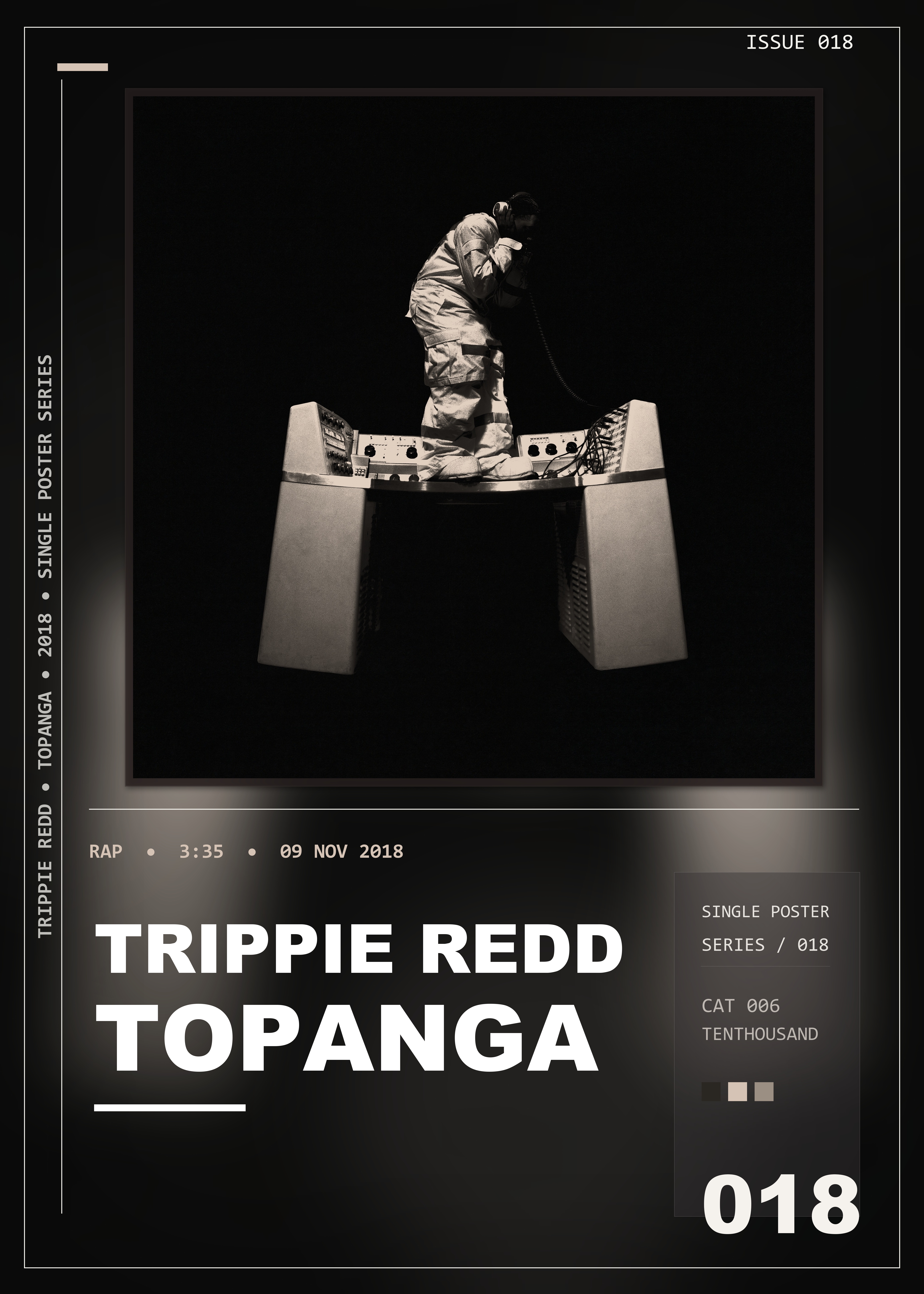 Music poster: Trippie Redd - Topanga