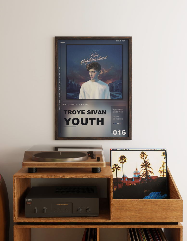 Music poster: Troye Sivan - YOUTH