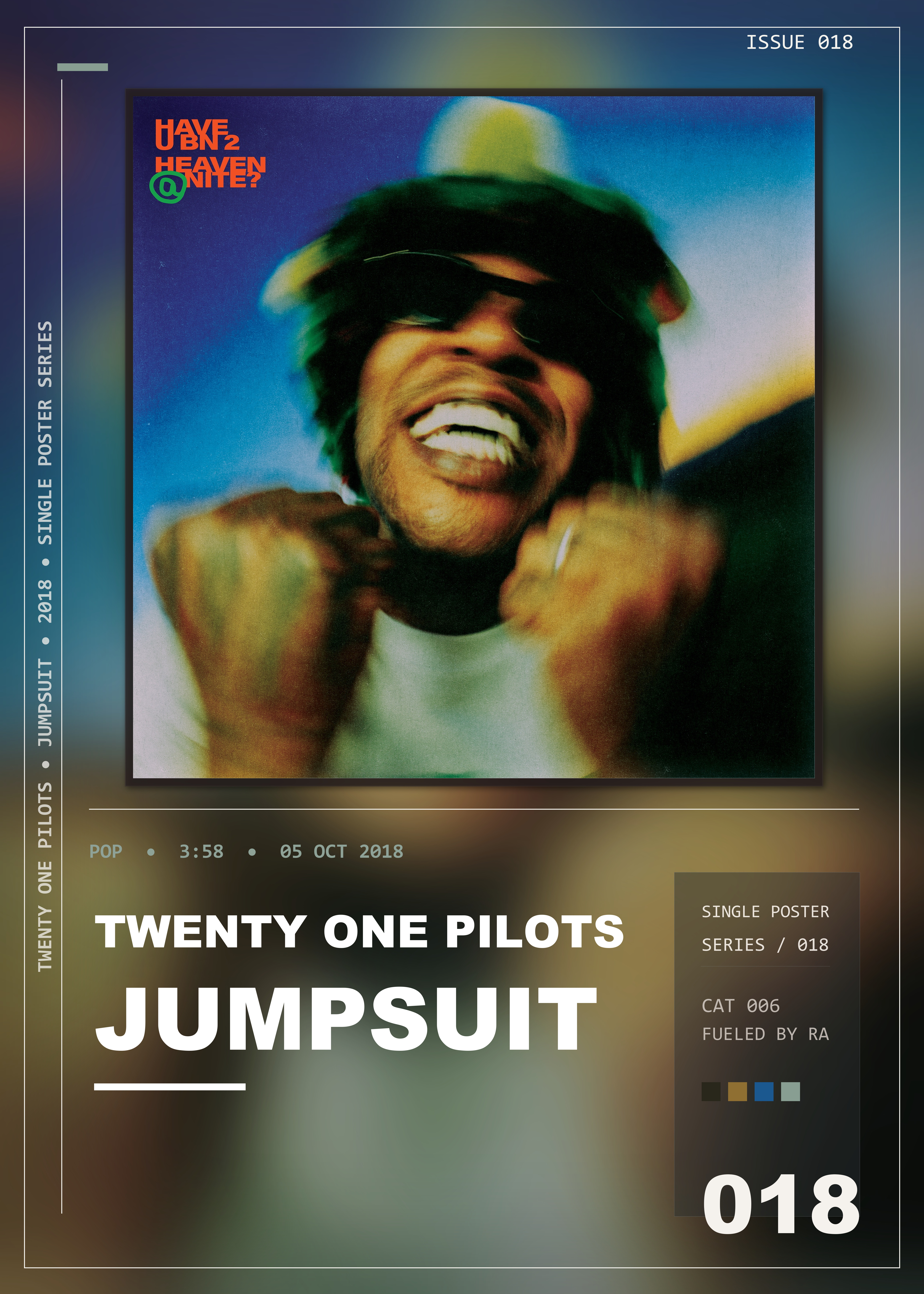 Music poster: Twenty One Pilots - Jumpsuit