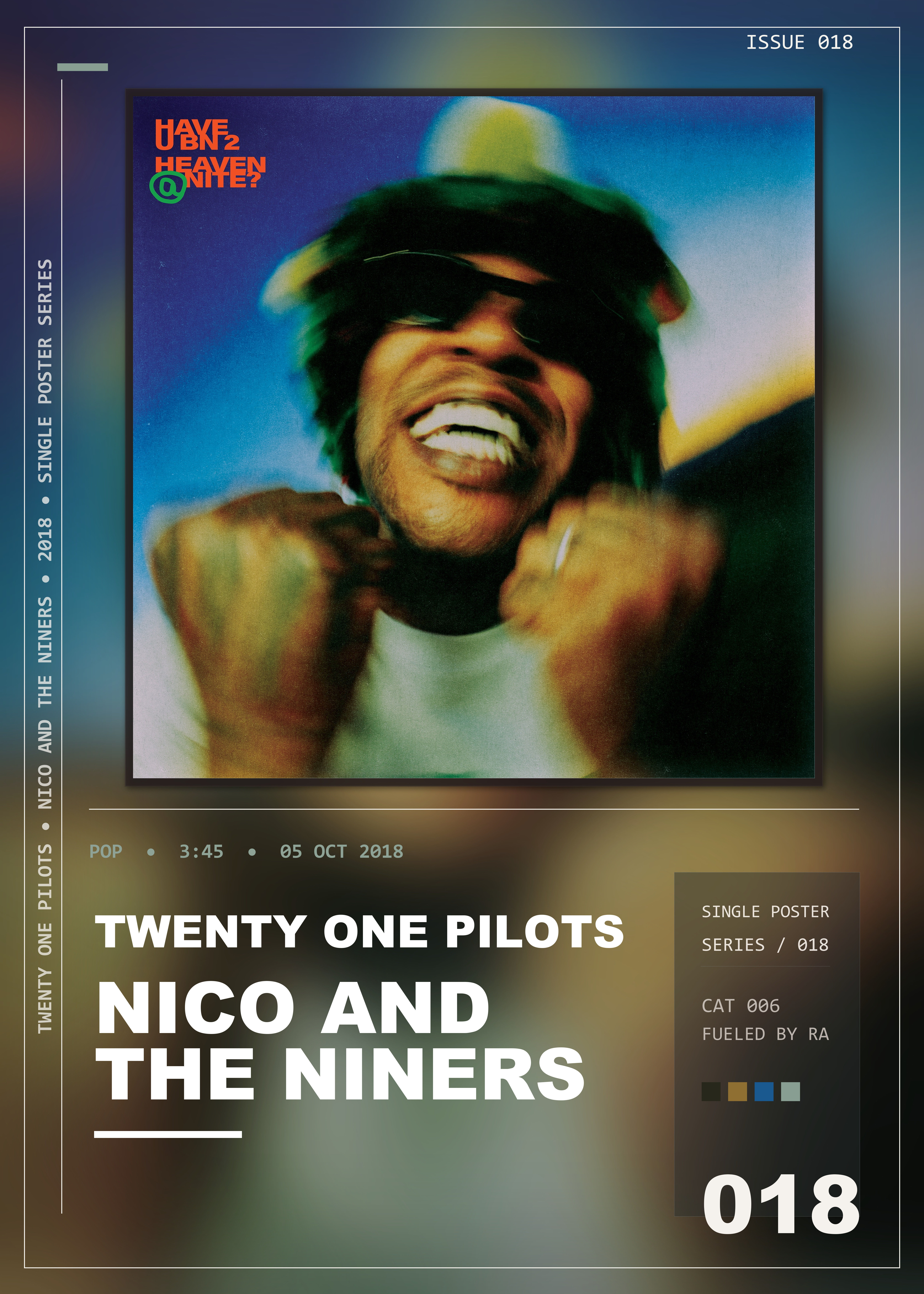Music poster: Twenty One Pilots - Nico And The Niners