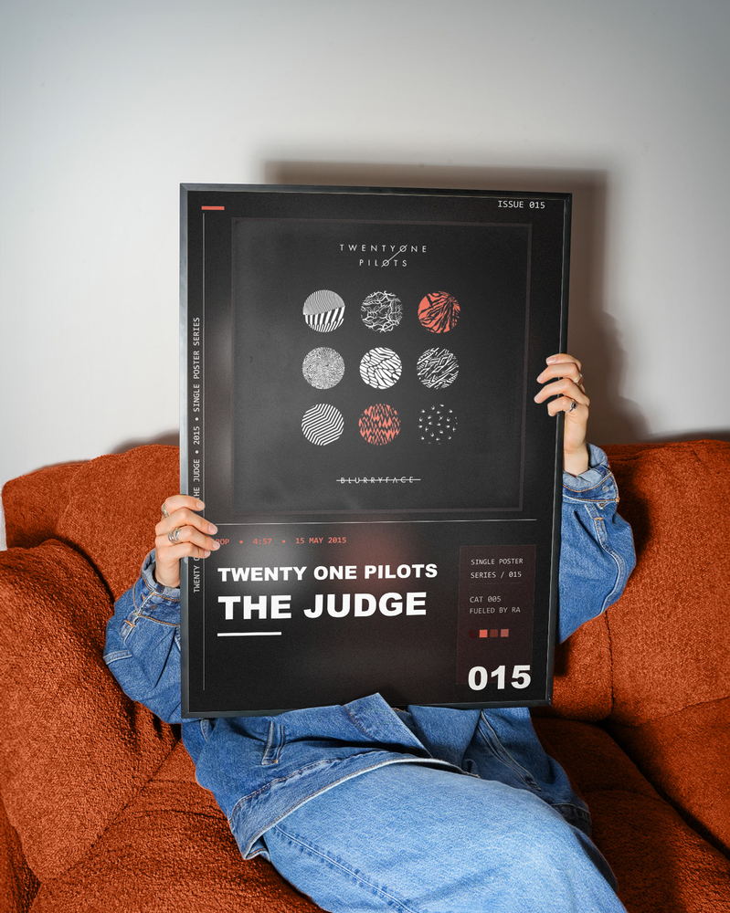 Music poster: Twenty One Pilots - The Judge