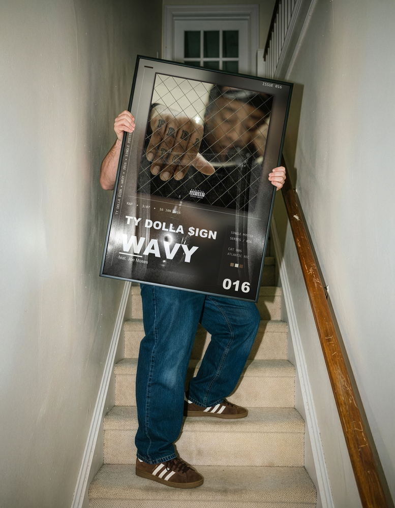 Music poster: Ty Dolla ign - Wavy feat Joe Moses