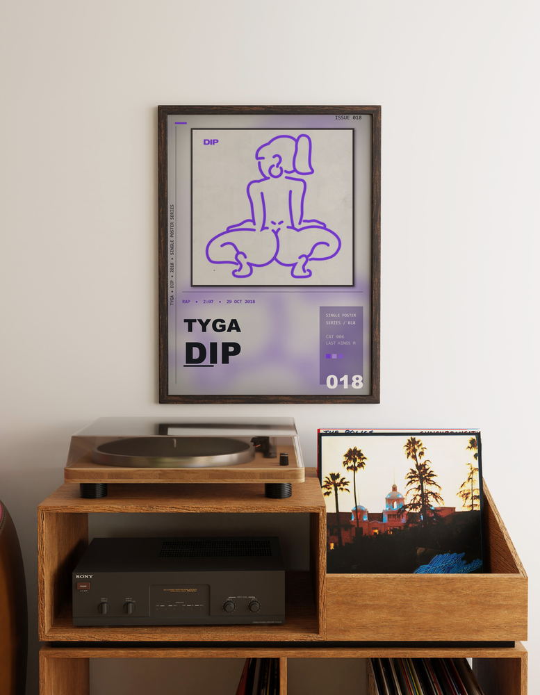Music poster: Tyga - Dip