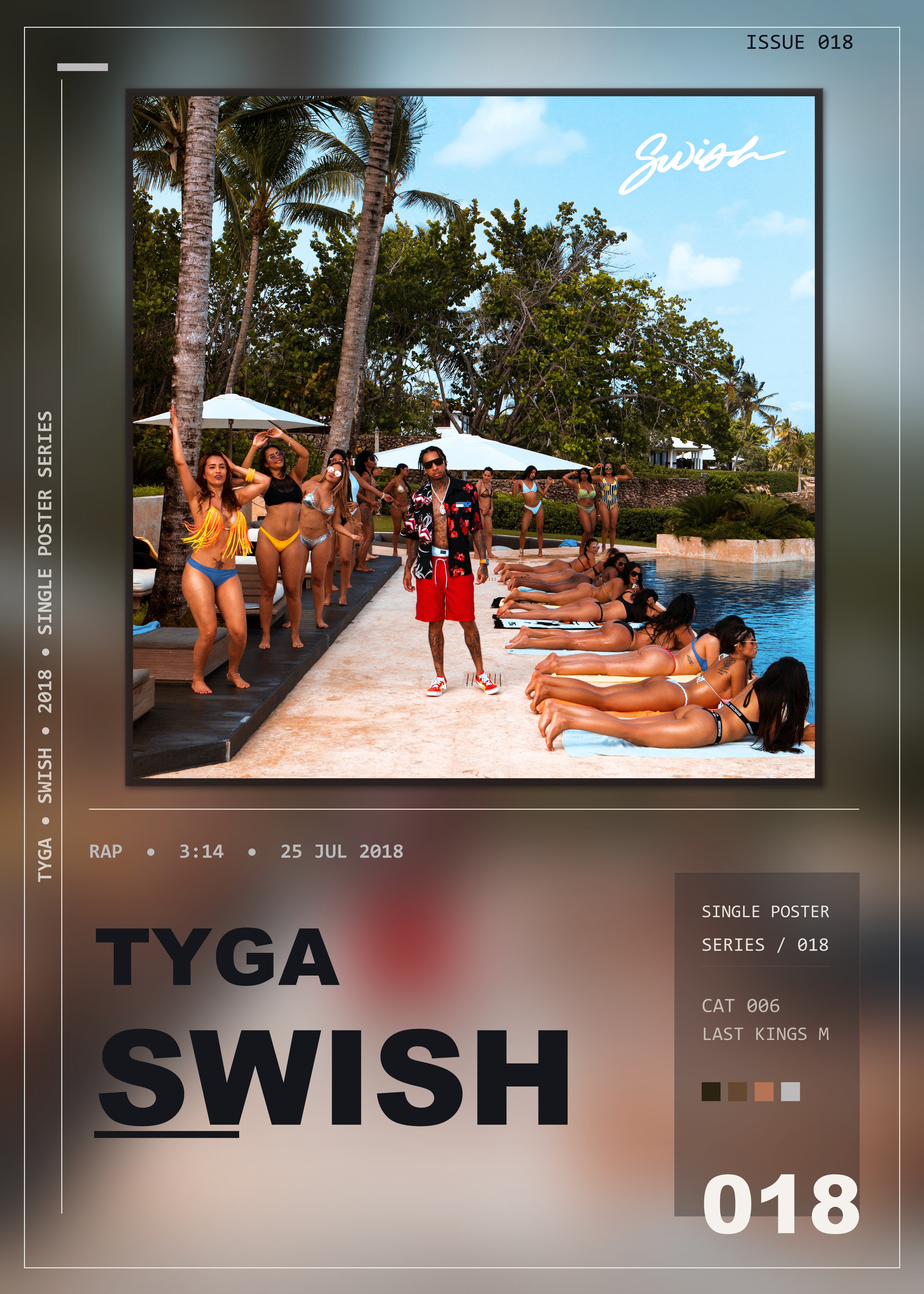 Music poster: Tyga - SWISH