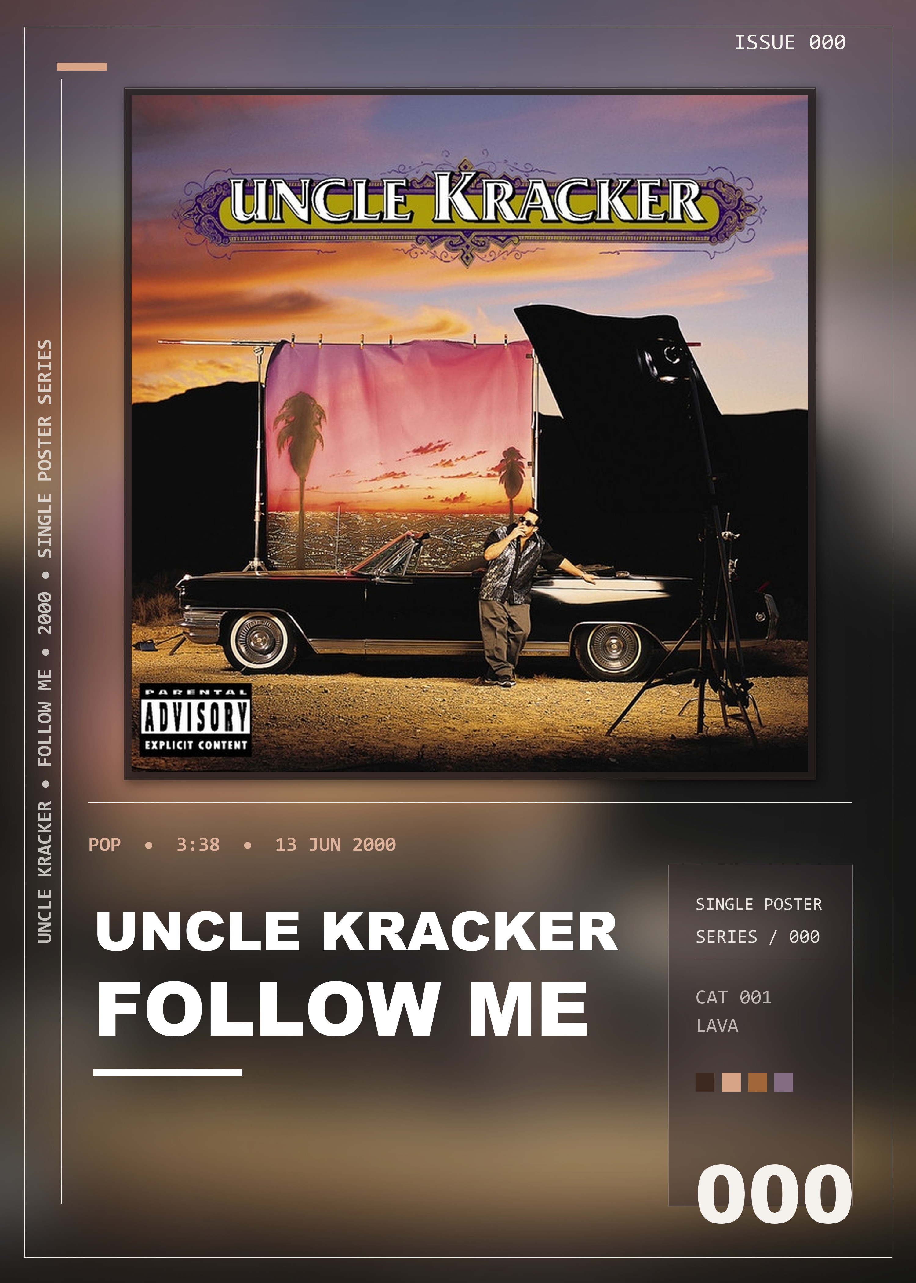 Music poster: Uncle Kracker - Follow Me