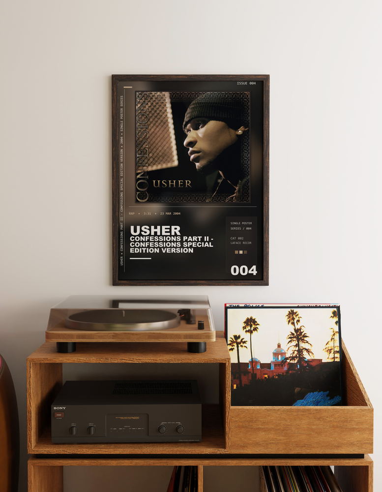 Music poster: Usher - Confessions Part II - Confessions Special Edition Version