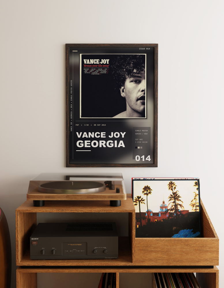 Music poster: Vance Joy - Georgia