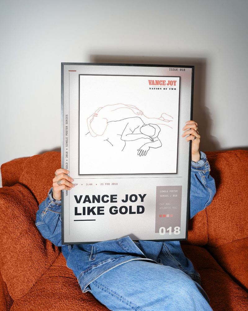 Music poster: Vance Joy - Like Gold