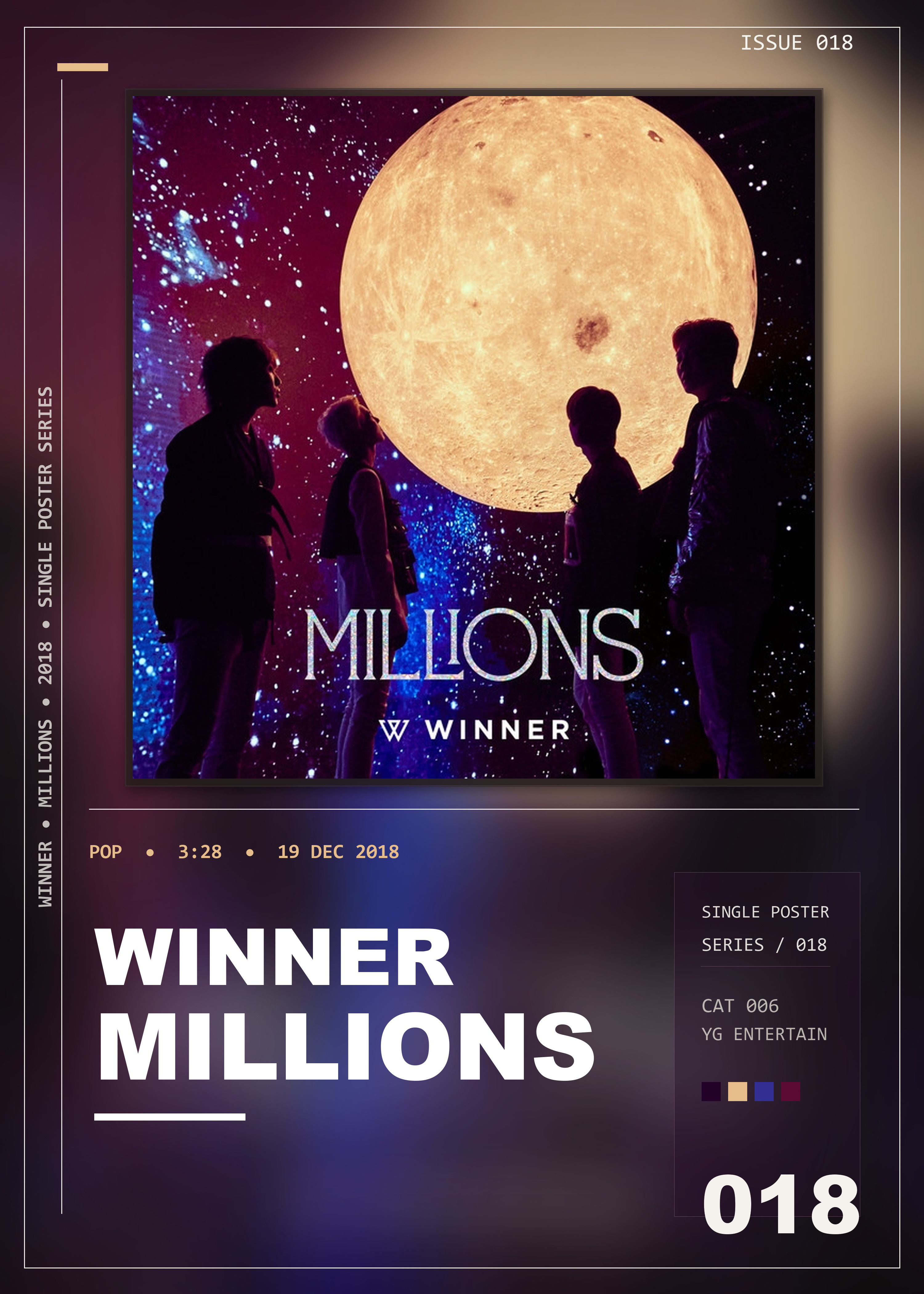Music poster: WINNER - MILLIONS