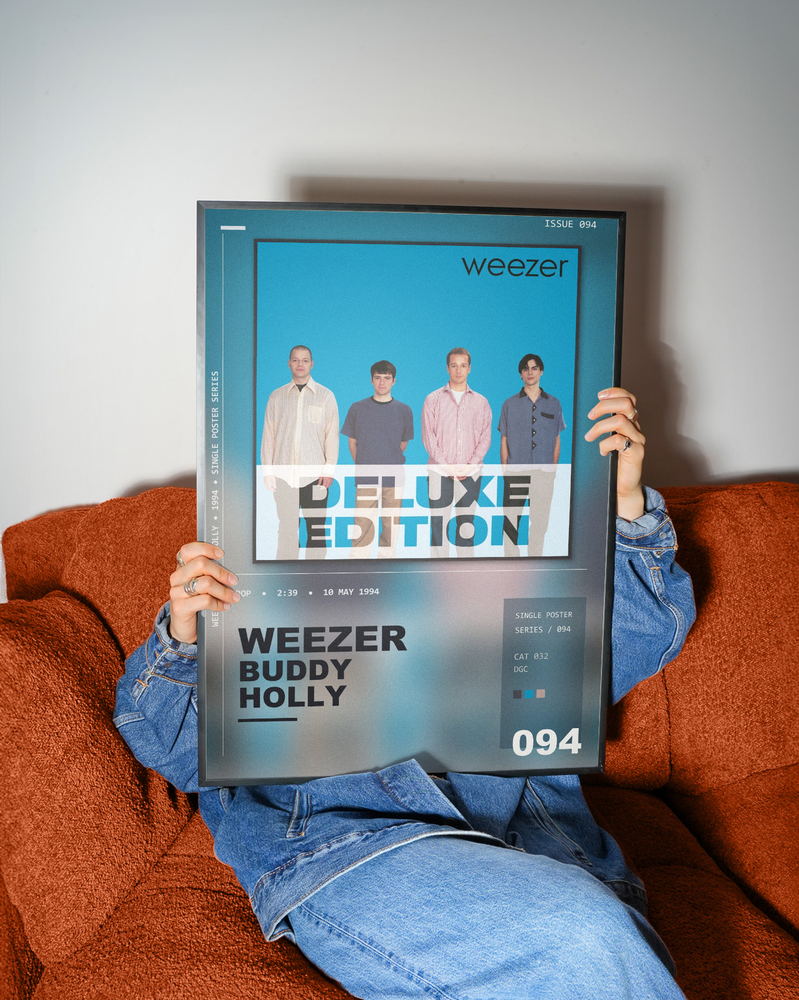 Music poster: Weezer - Buddy Holly