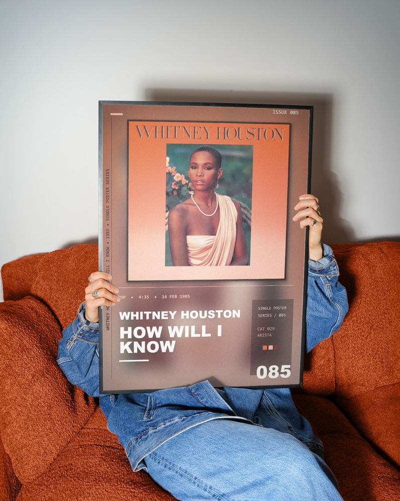 Music poster: Whitney Houston - How Will I Know