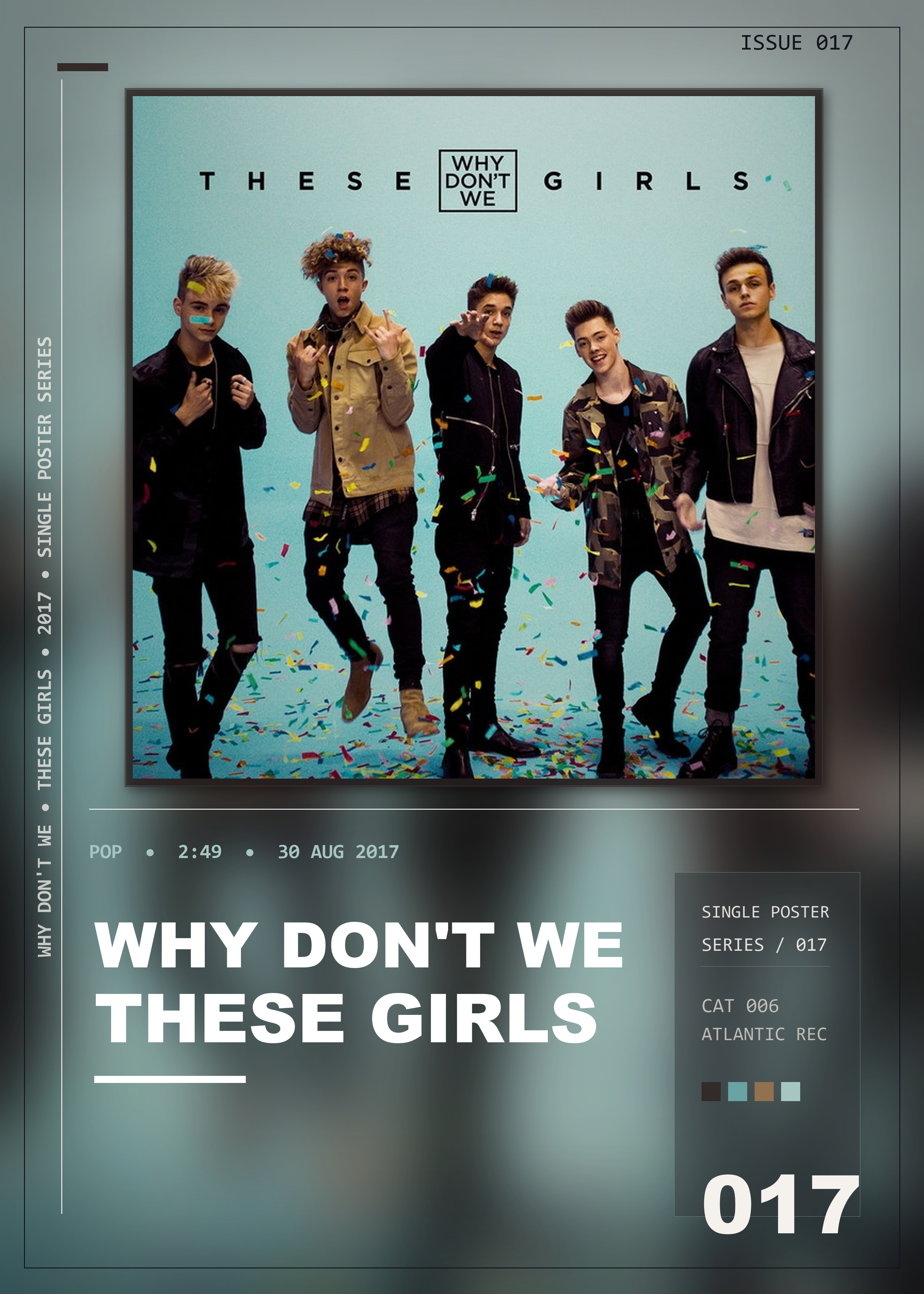 Music poster: Why Dont We - These Girls