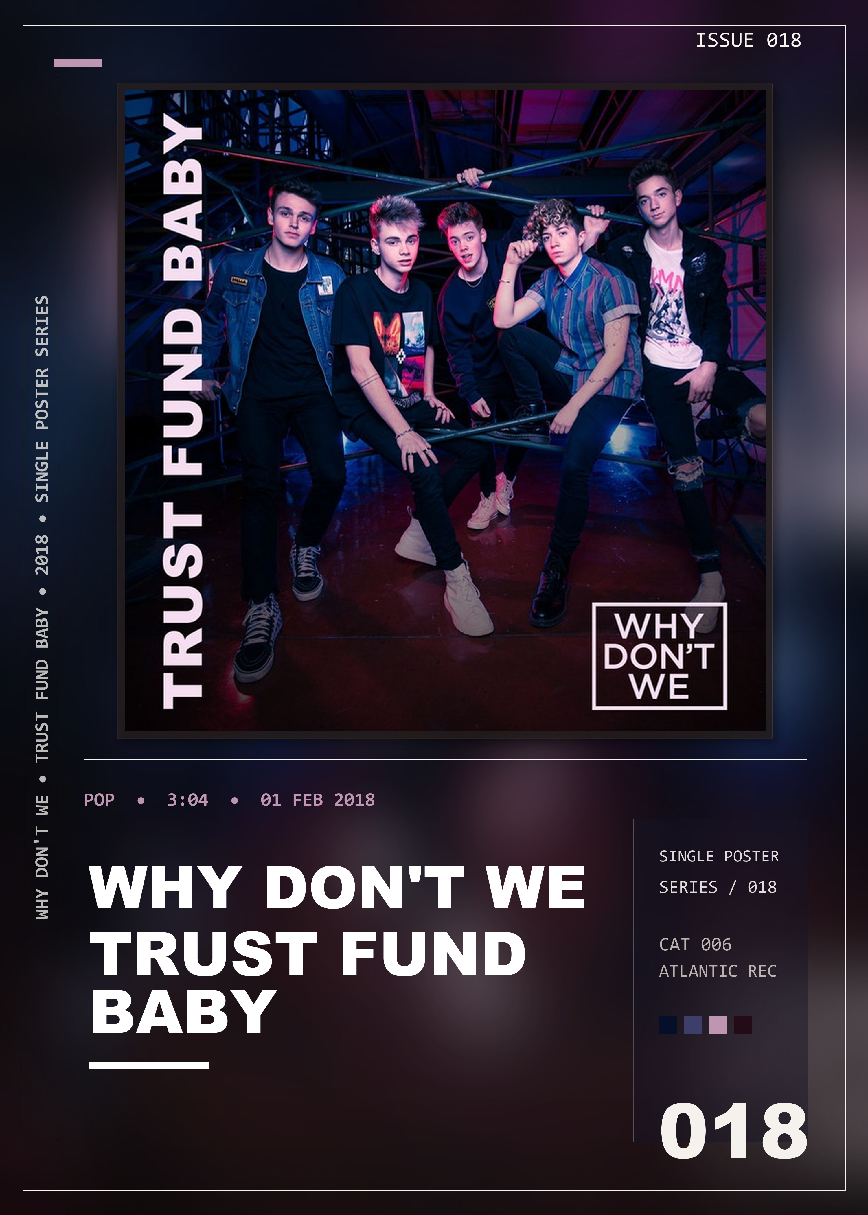 Music poster: Why Dont We - Trust Fund Baby