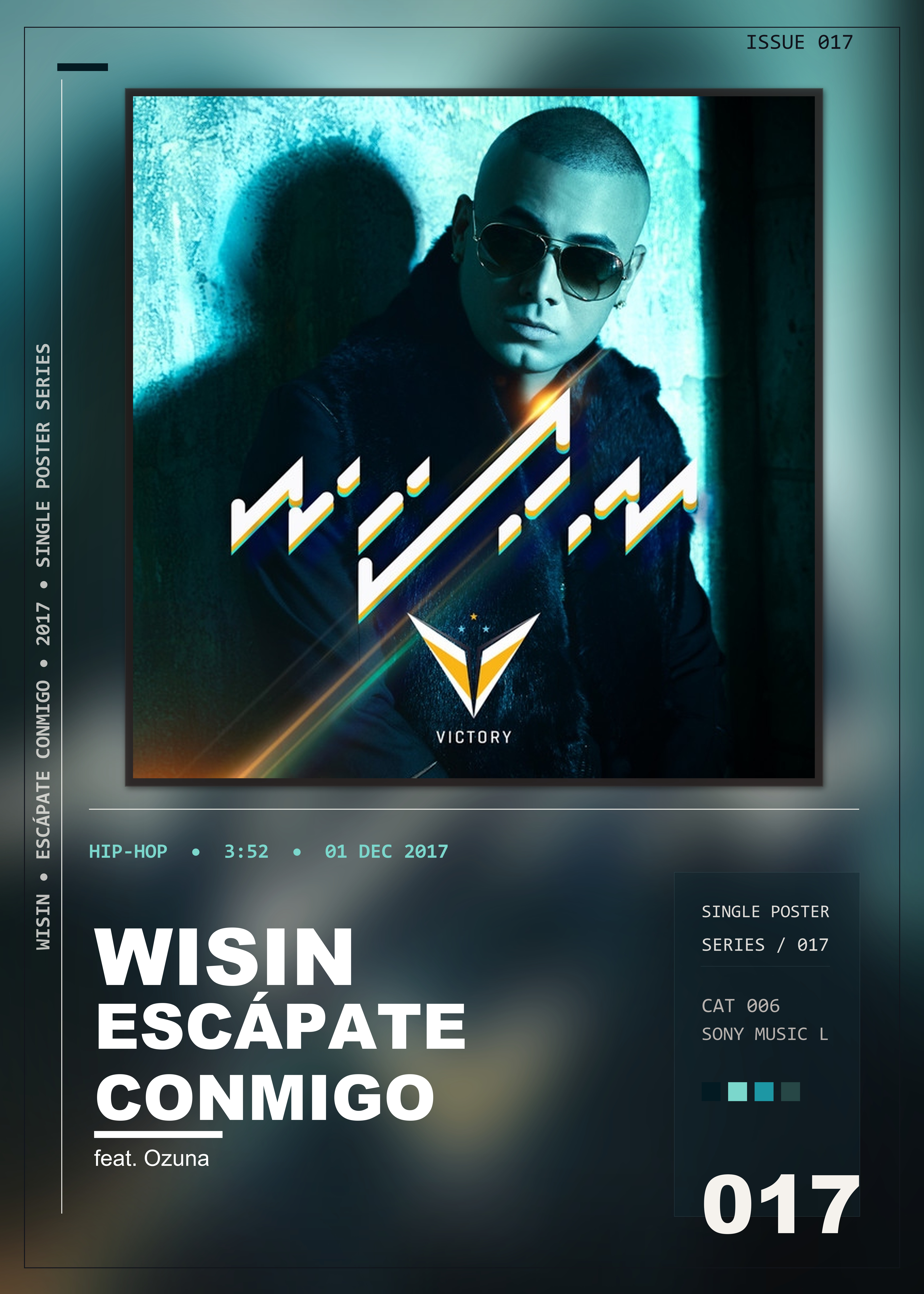 Music poster: Wisin - Escápate Conmigo feat Ozuna