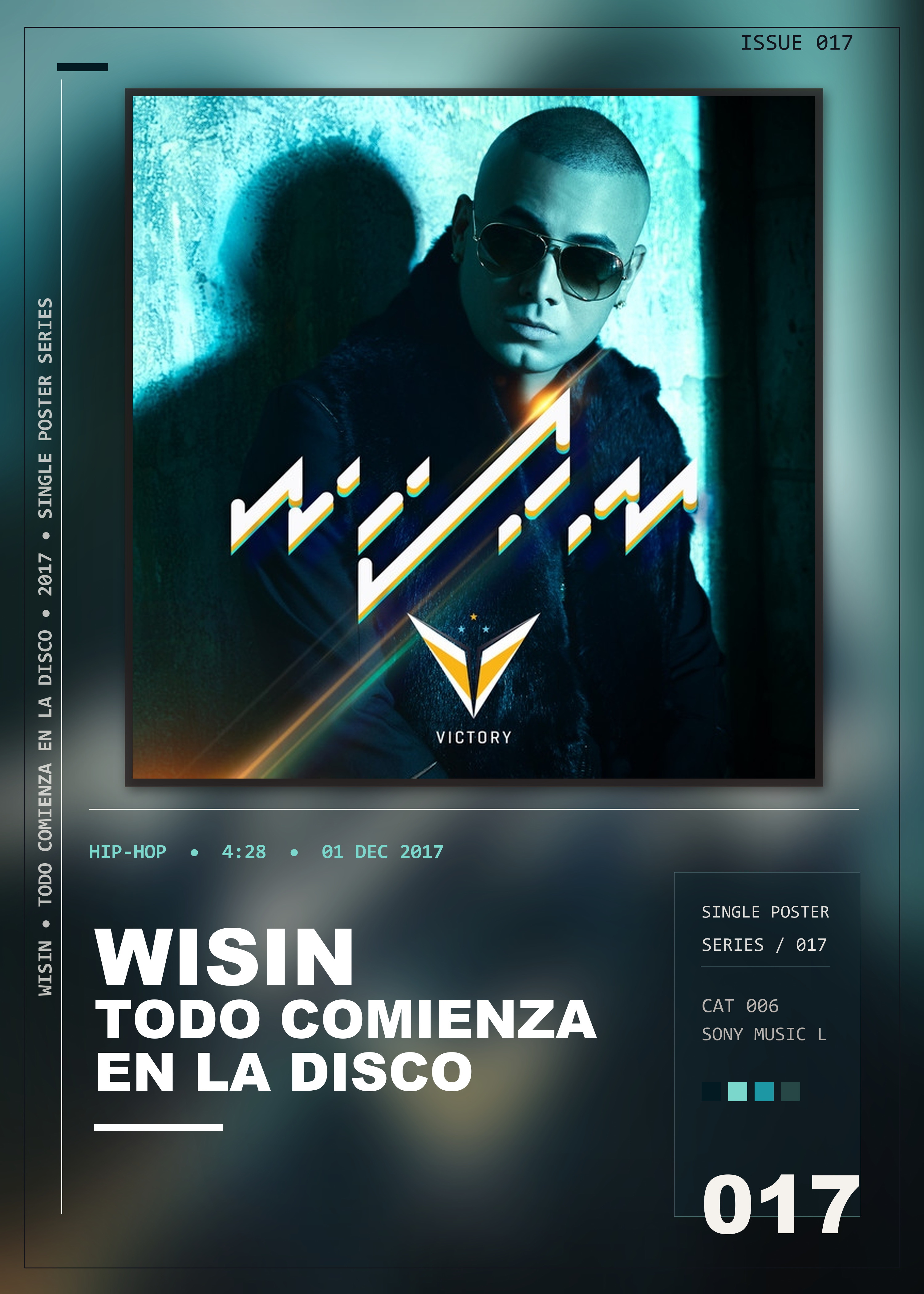 Music poster: Wisin - Todo Comienza en la Disco