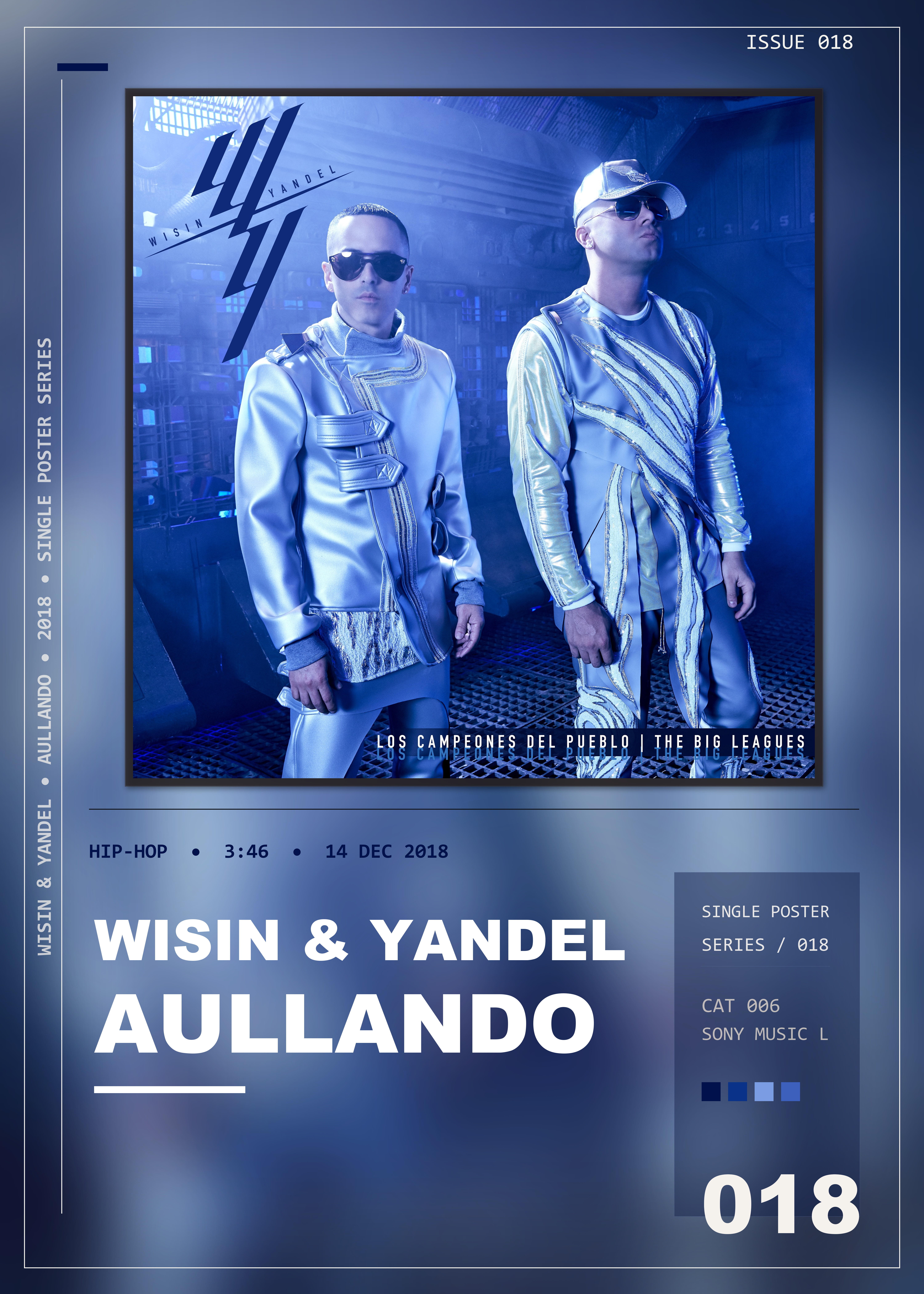 Music poster: Wisin Yandel - Aullando