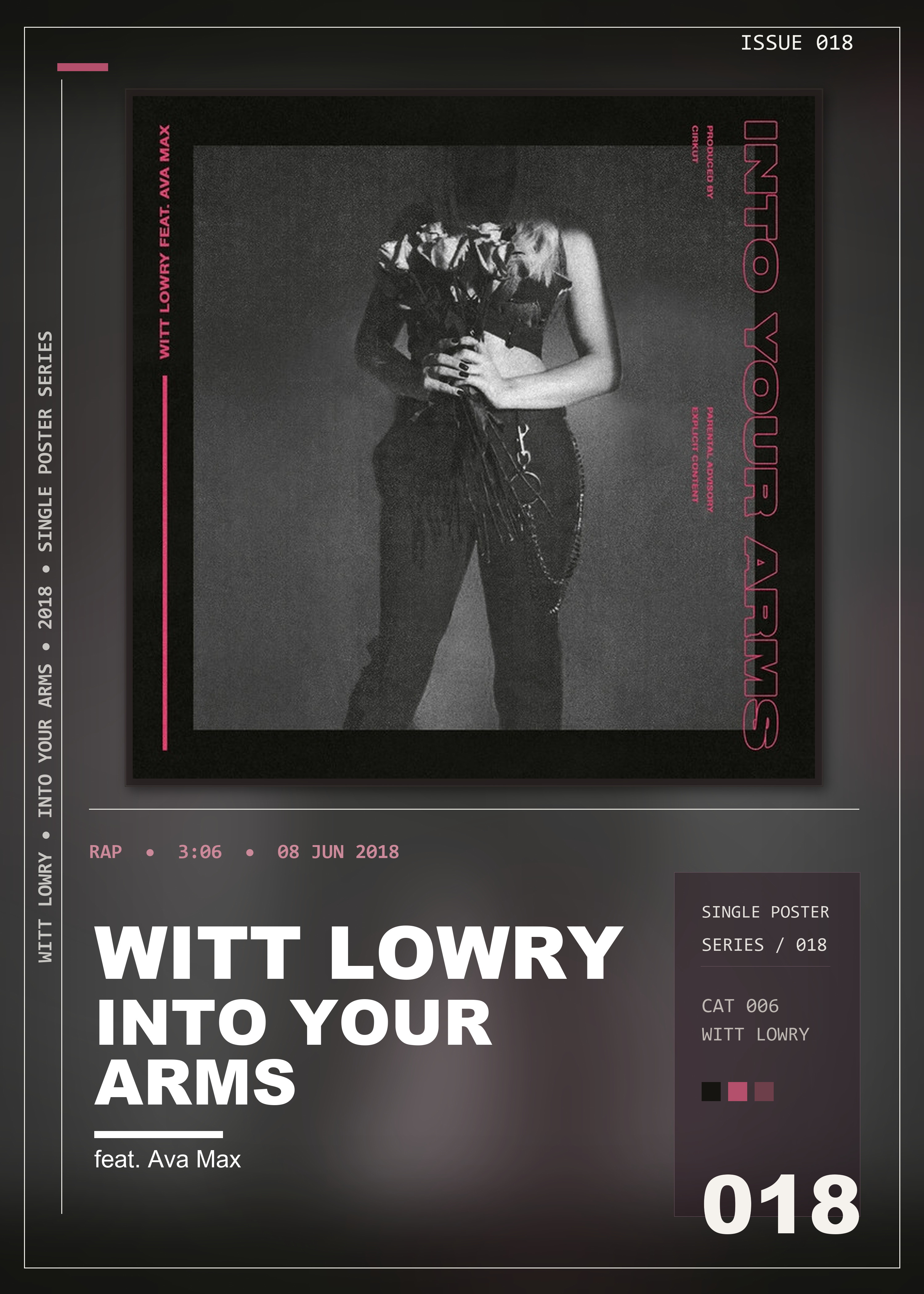 Music poster: Witt Lowry - Into Your Arms feat Ava Max