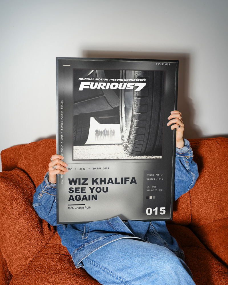 Music poster: Wiz Khalifa - See You Again feat Charlie Puth