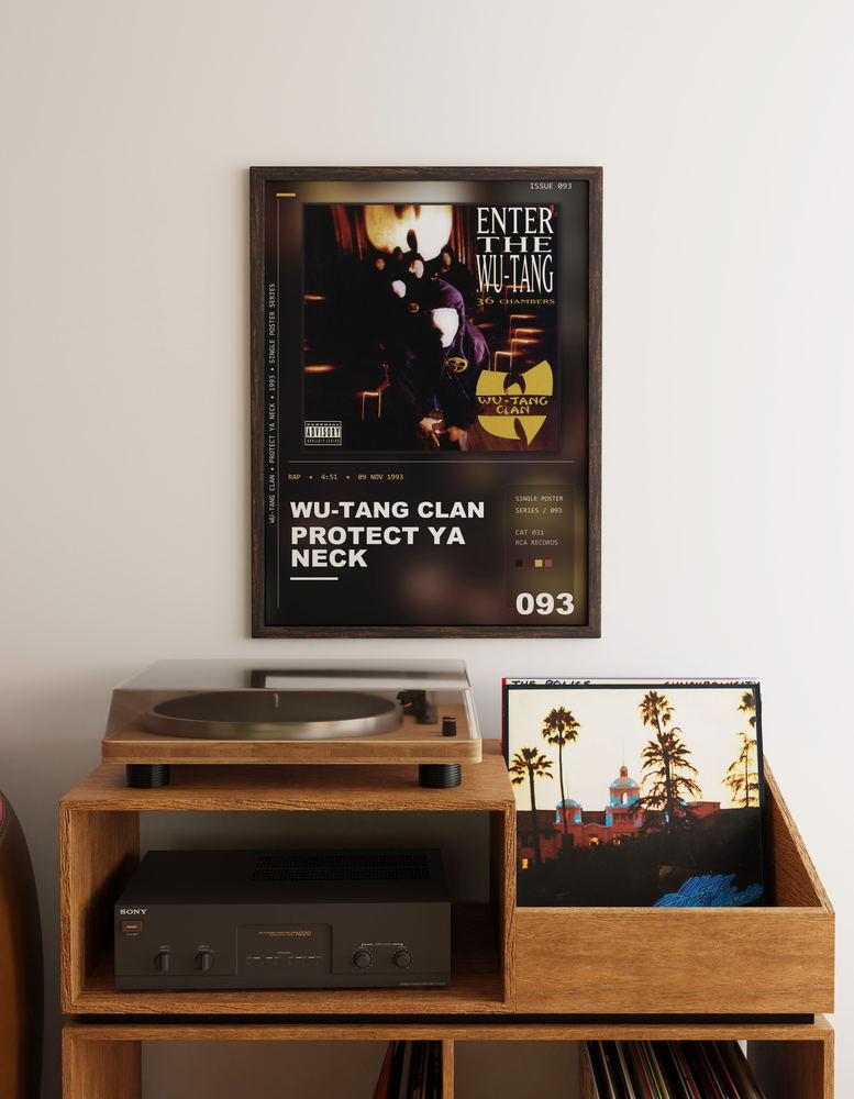 Music poster: Wu-Tang Clan - Protect Ya Neck