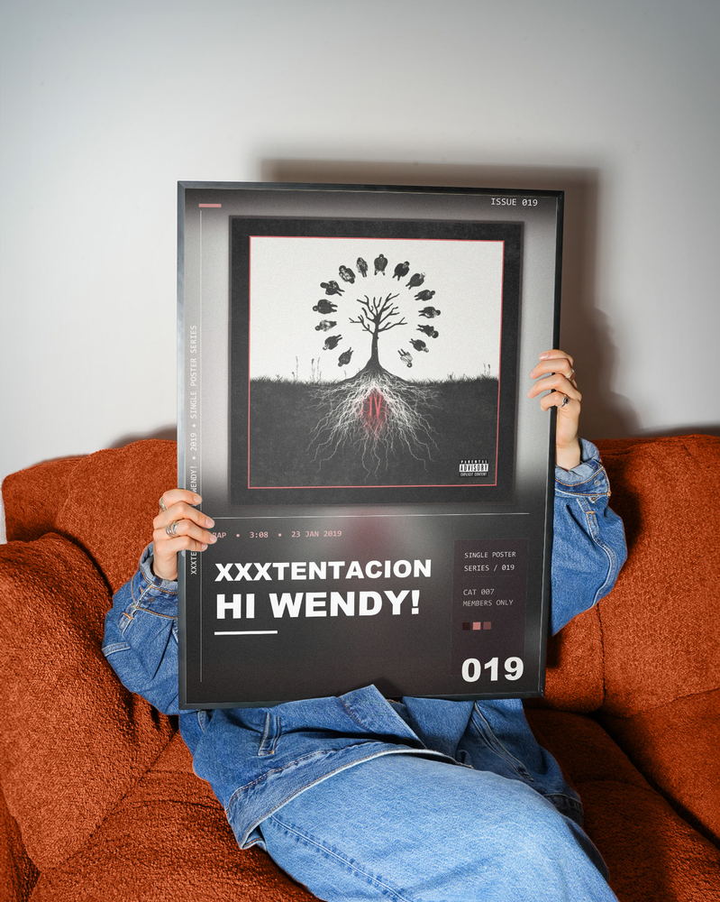 Music poster: XXXTENTACION - Hi Wendy