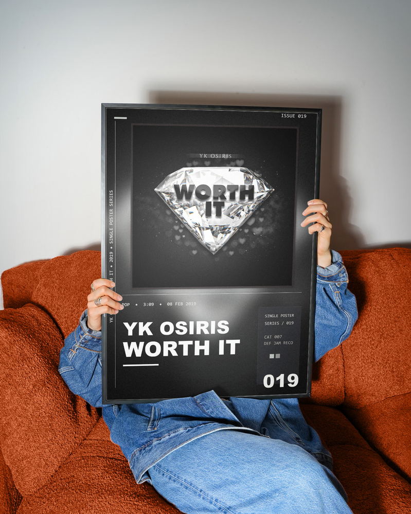 Music poster: YK Osiris - Worth It